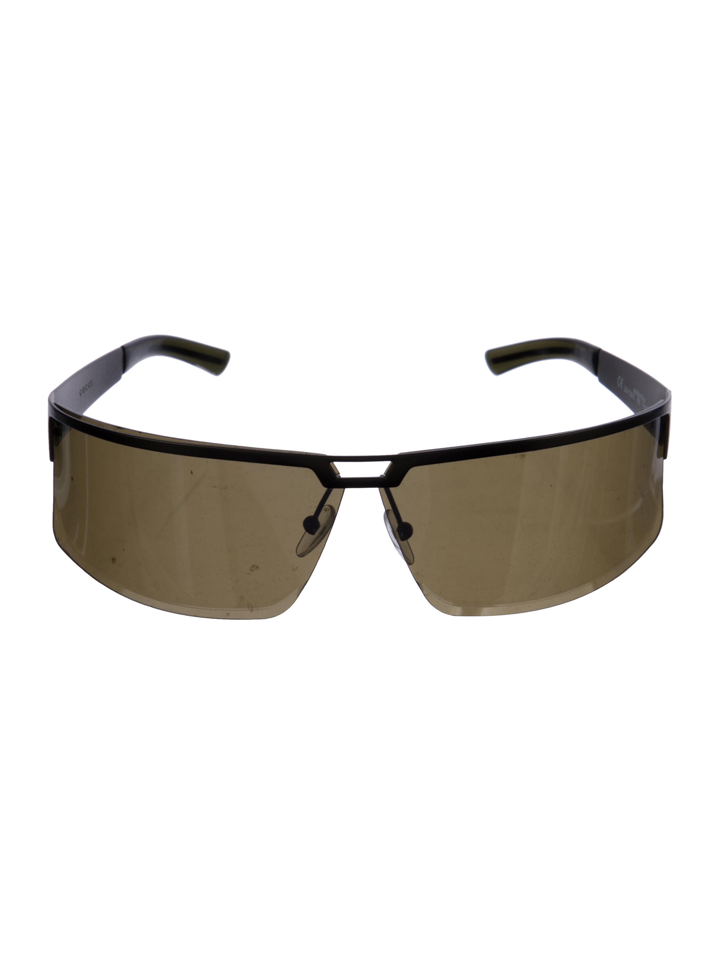 Gucci Shield Tinted Sunglasses