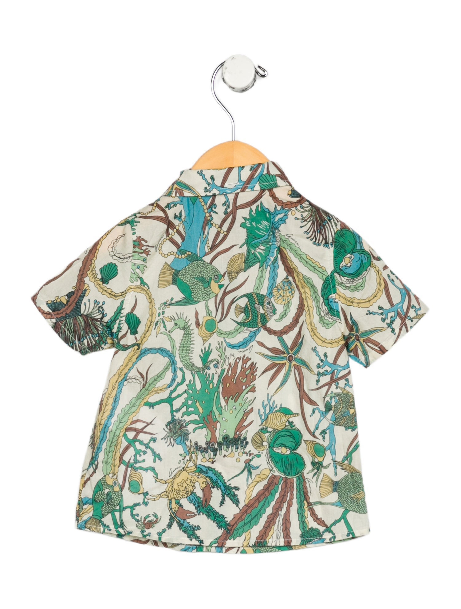 Gucci Infant Boys' Print Button-Up Shirt