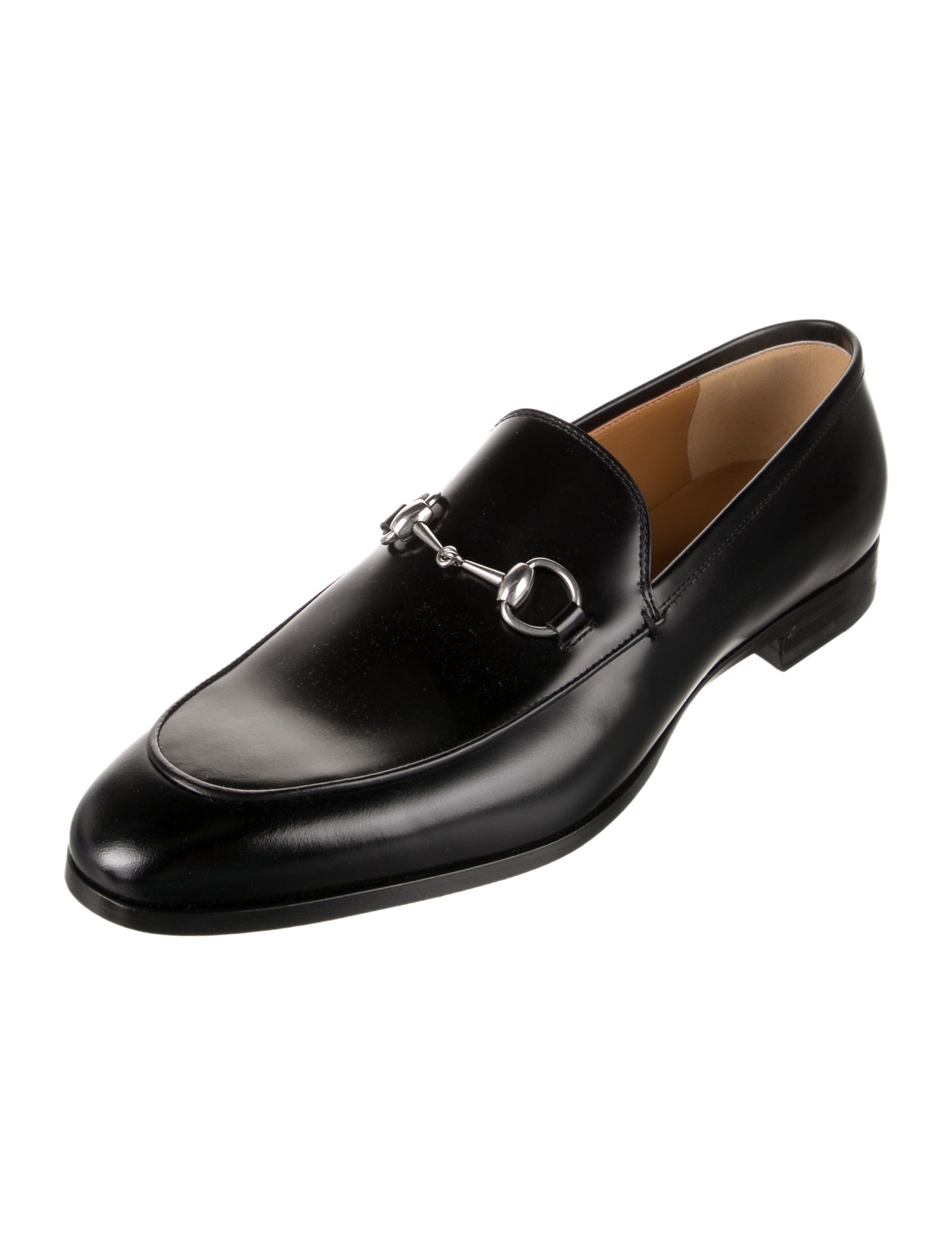 Gucci 1955 Horsebit Accent Leather Loafers