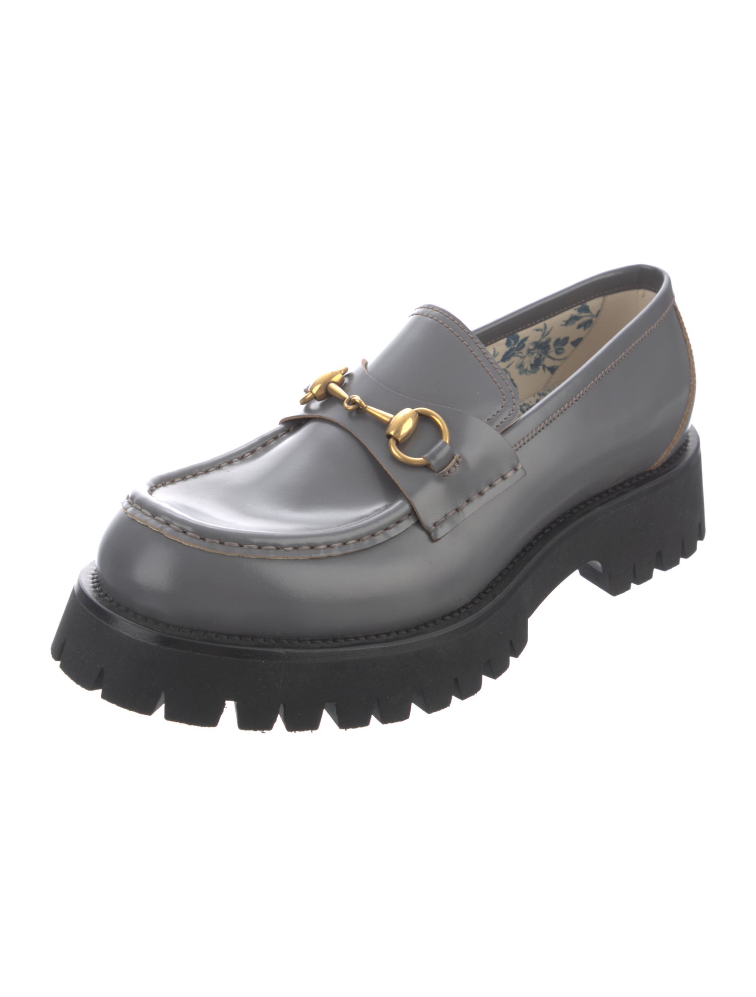 Gucci 1955 Horsebit Accent Leather Loafers