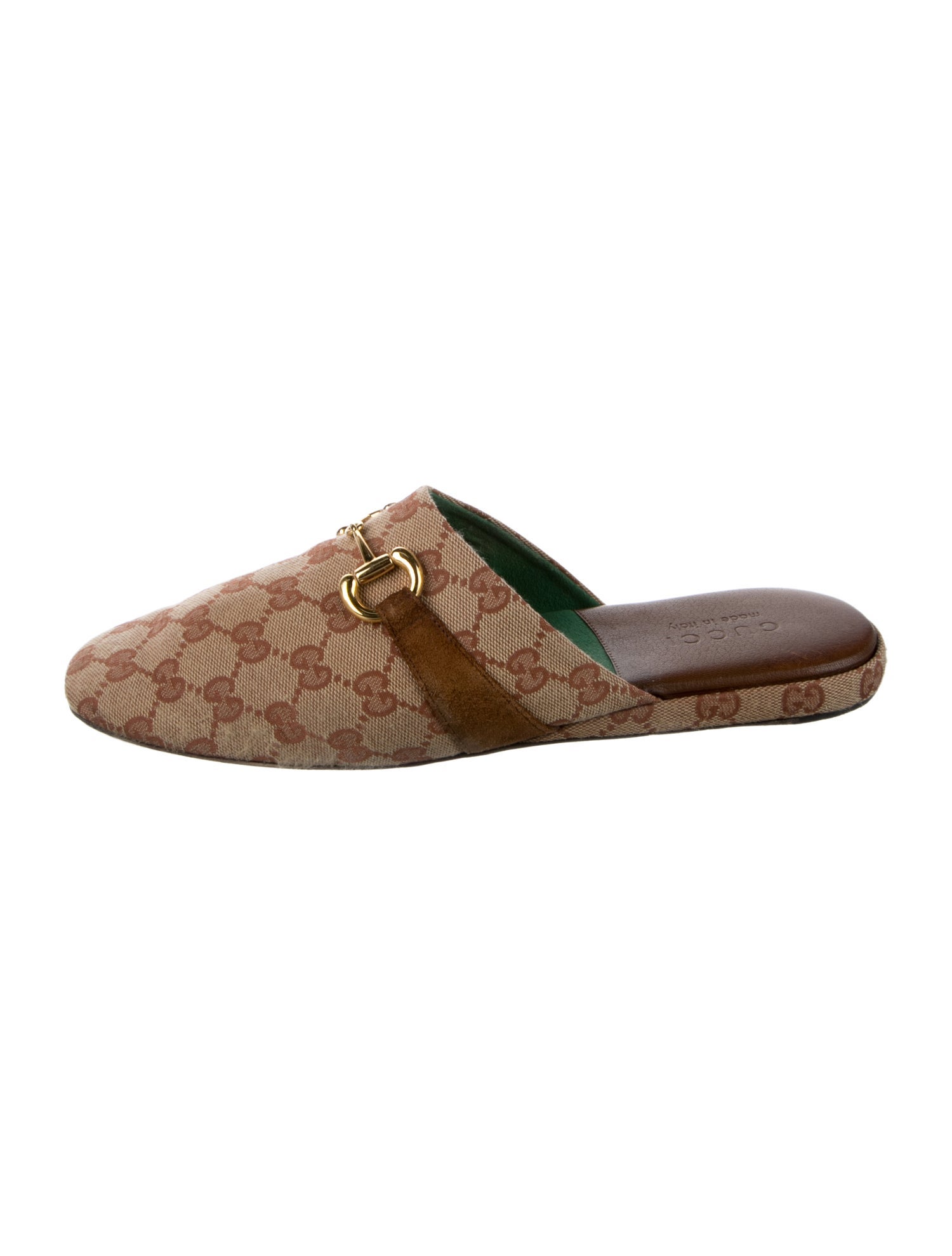 Gucci GG Canvas Canvas Slippers