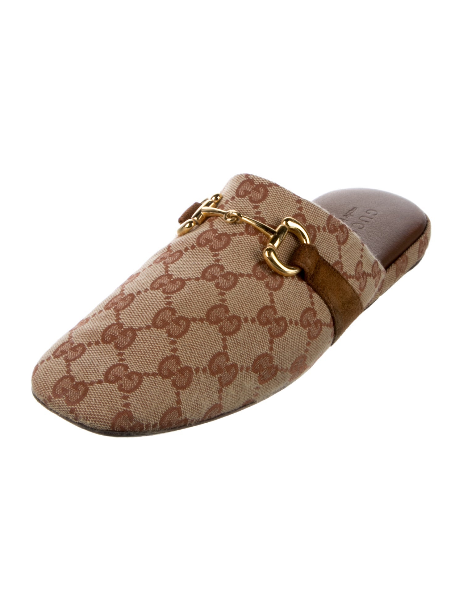 Gucci GG Canvas Canvas Slippers
