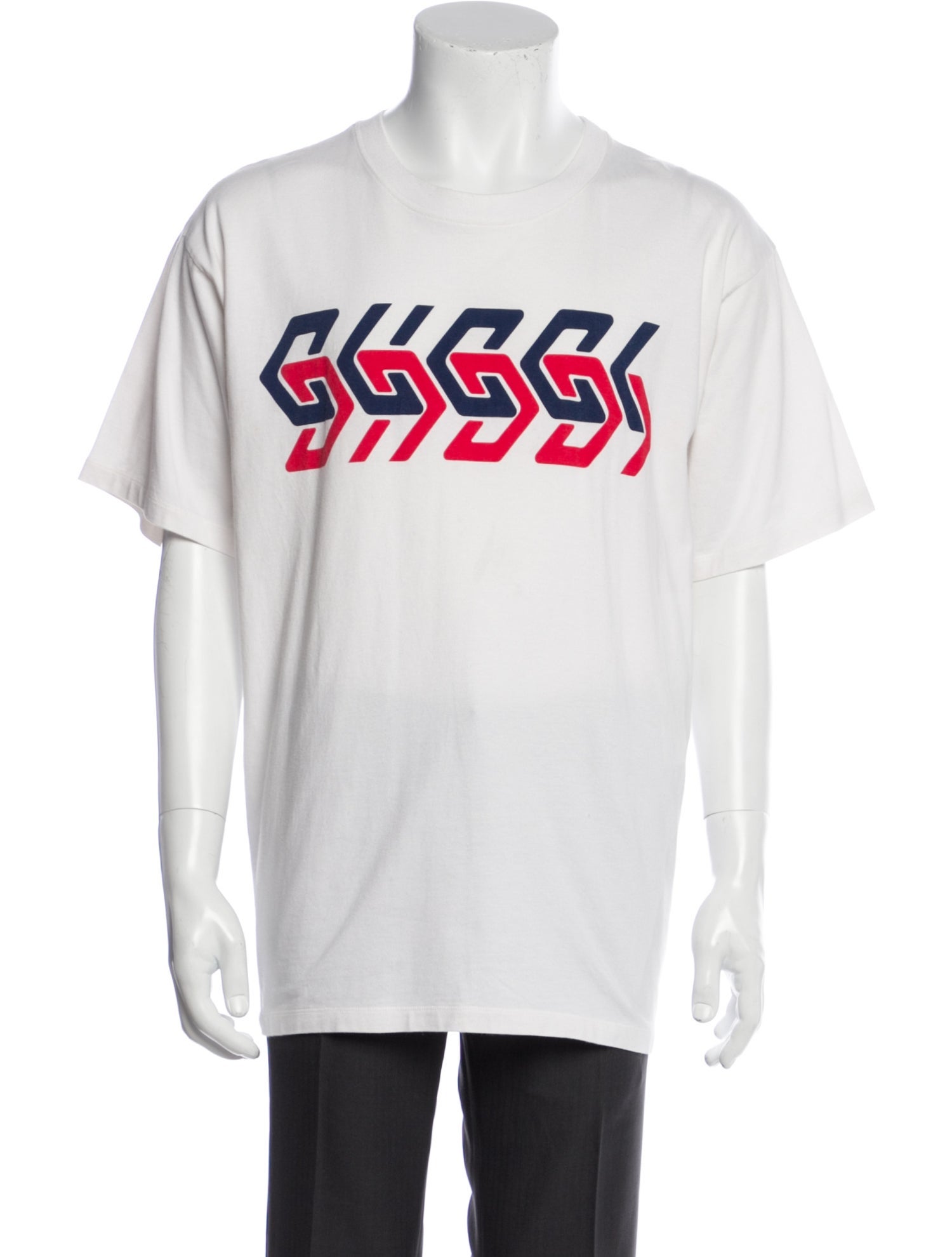 Gucci Graphic Print Crew Neck T-Shirt