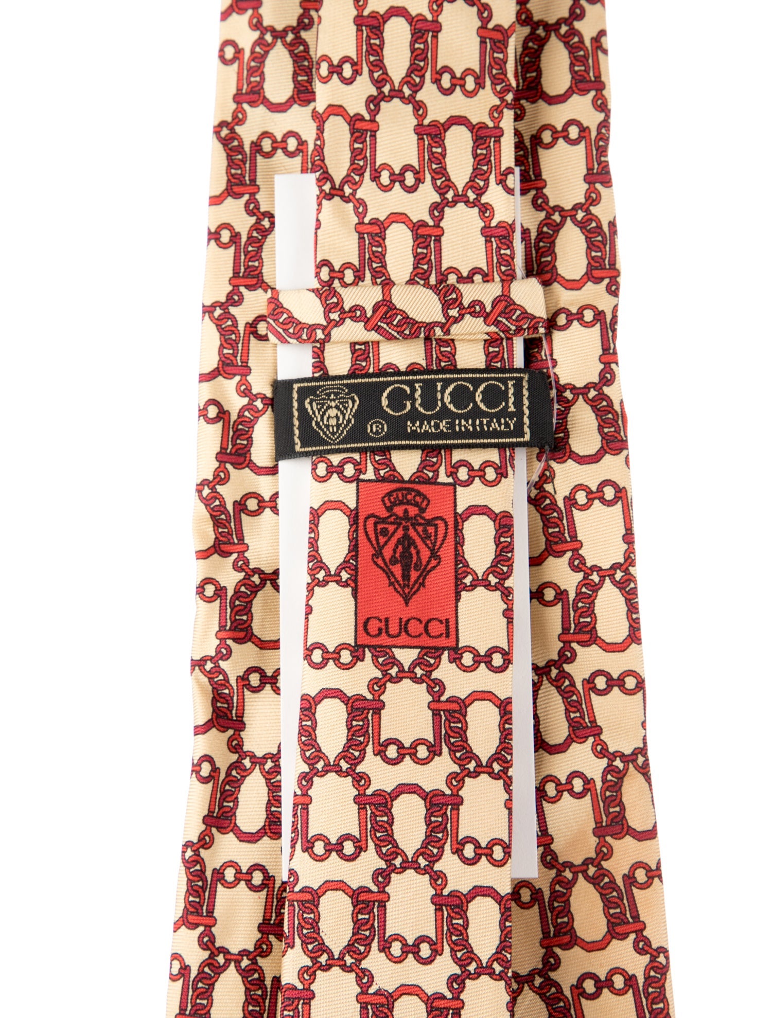 Gucci Patterned Silk Neck Tie