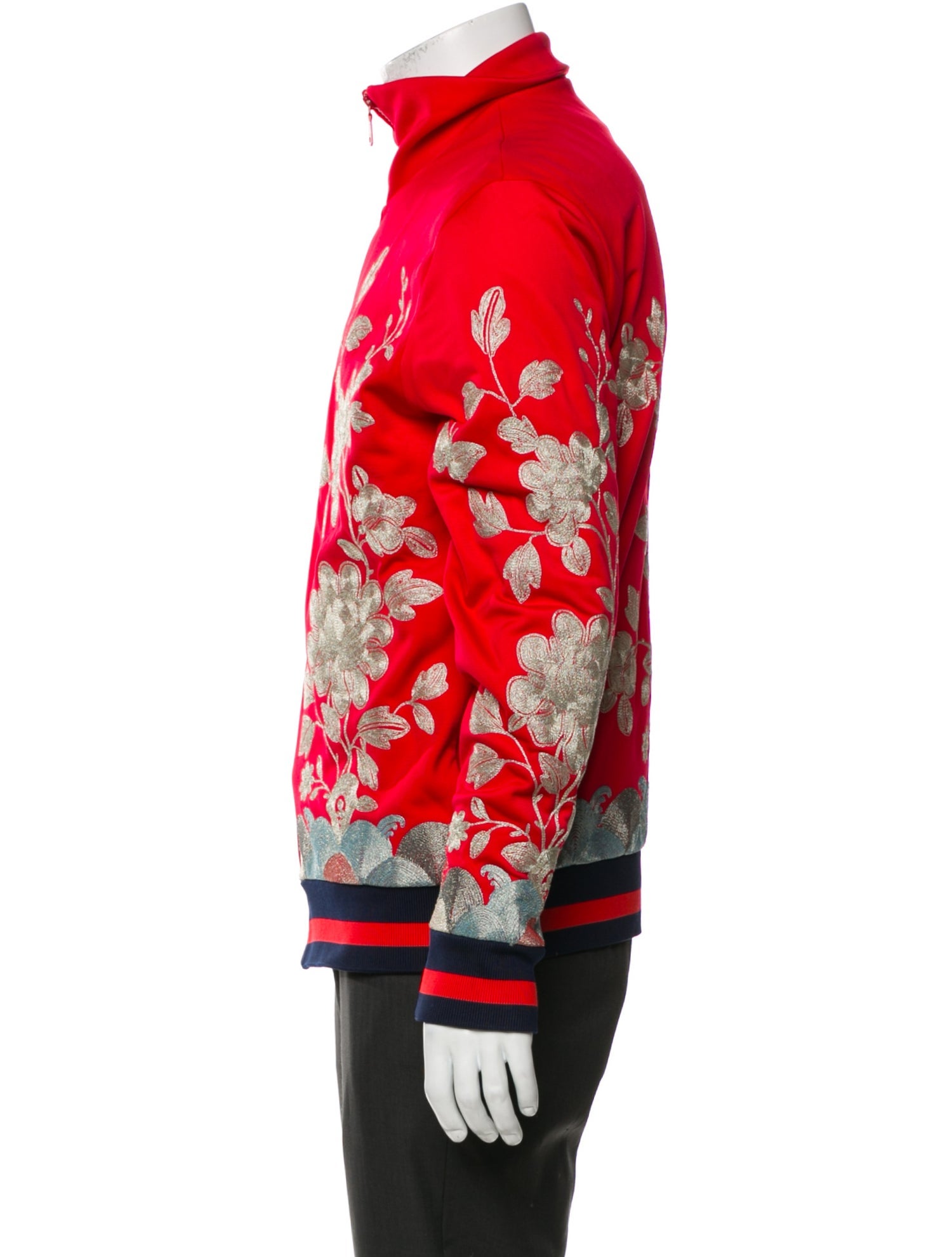 Gucci Sylvie Web Accent Windbreaker