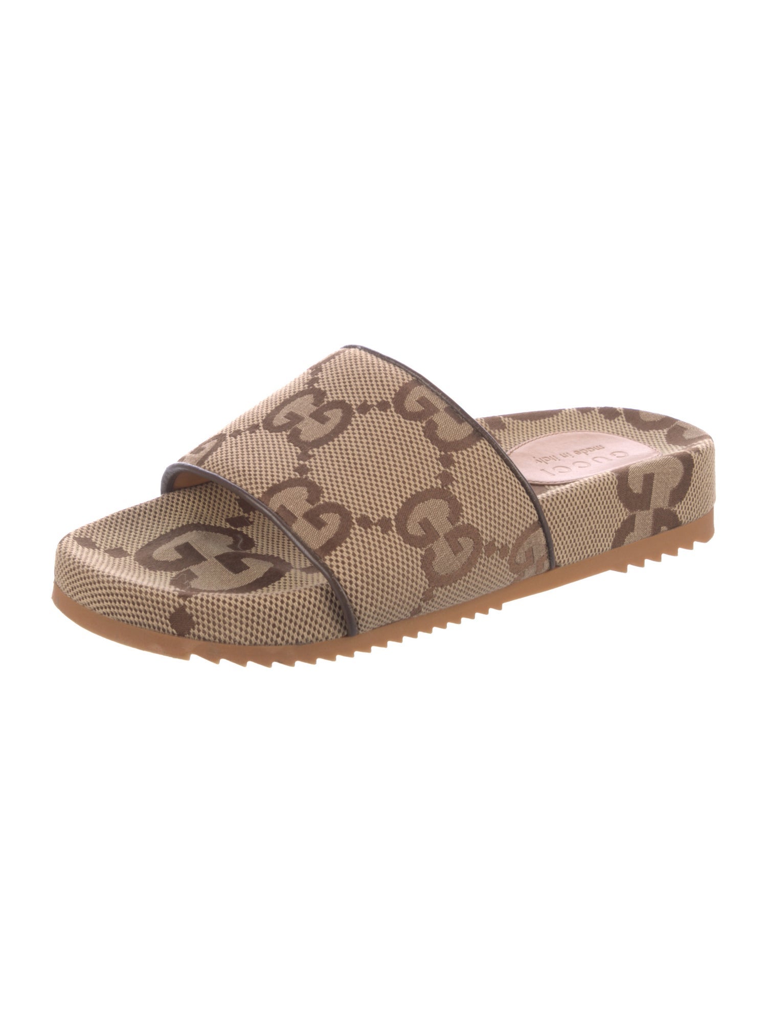 Gucci GG Canvas Canvas Slides