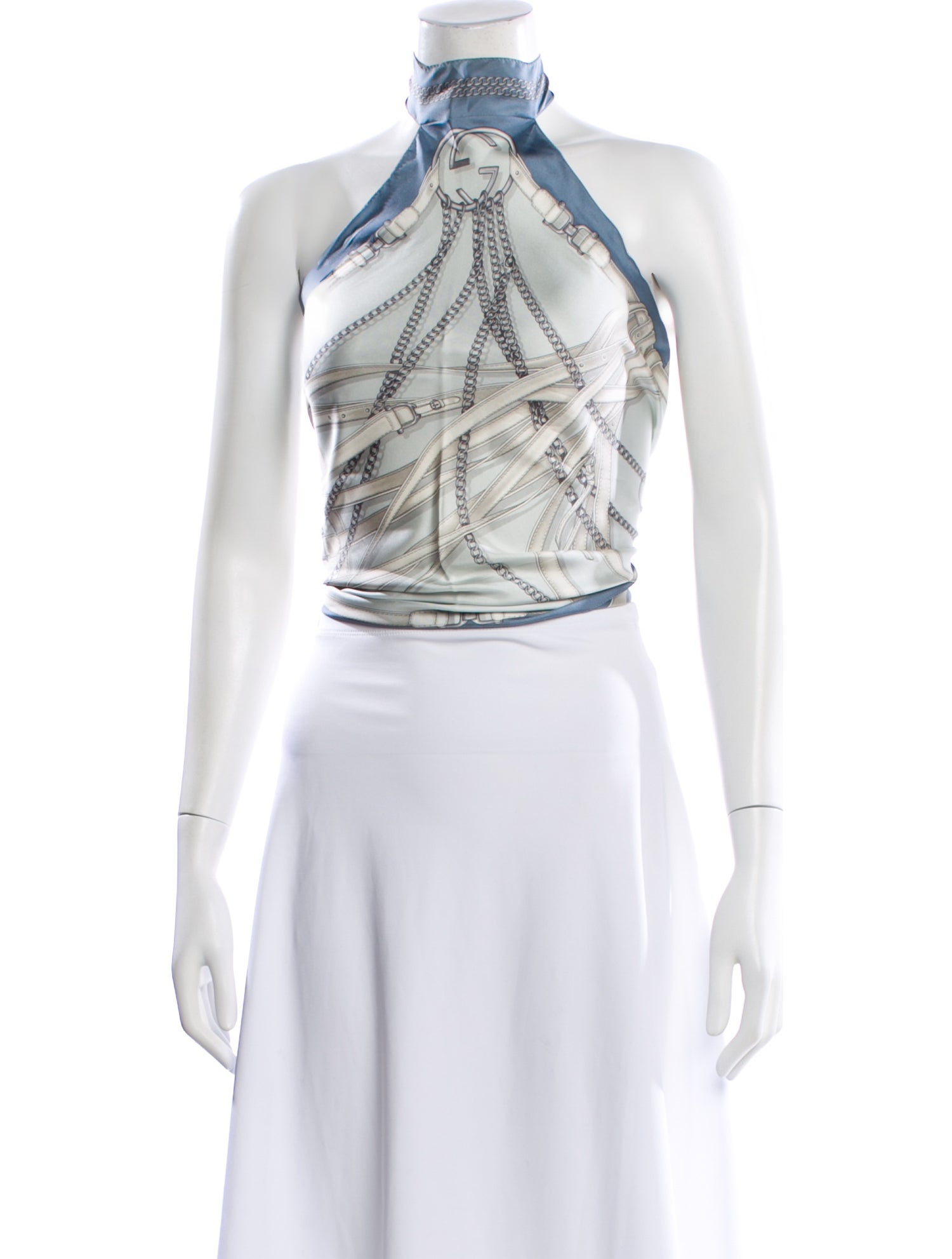 Gucci Silk Printed Top