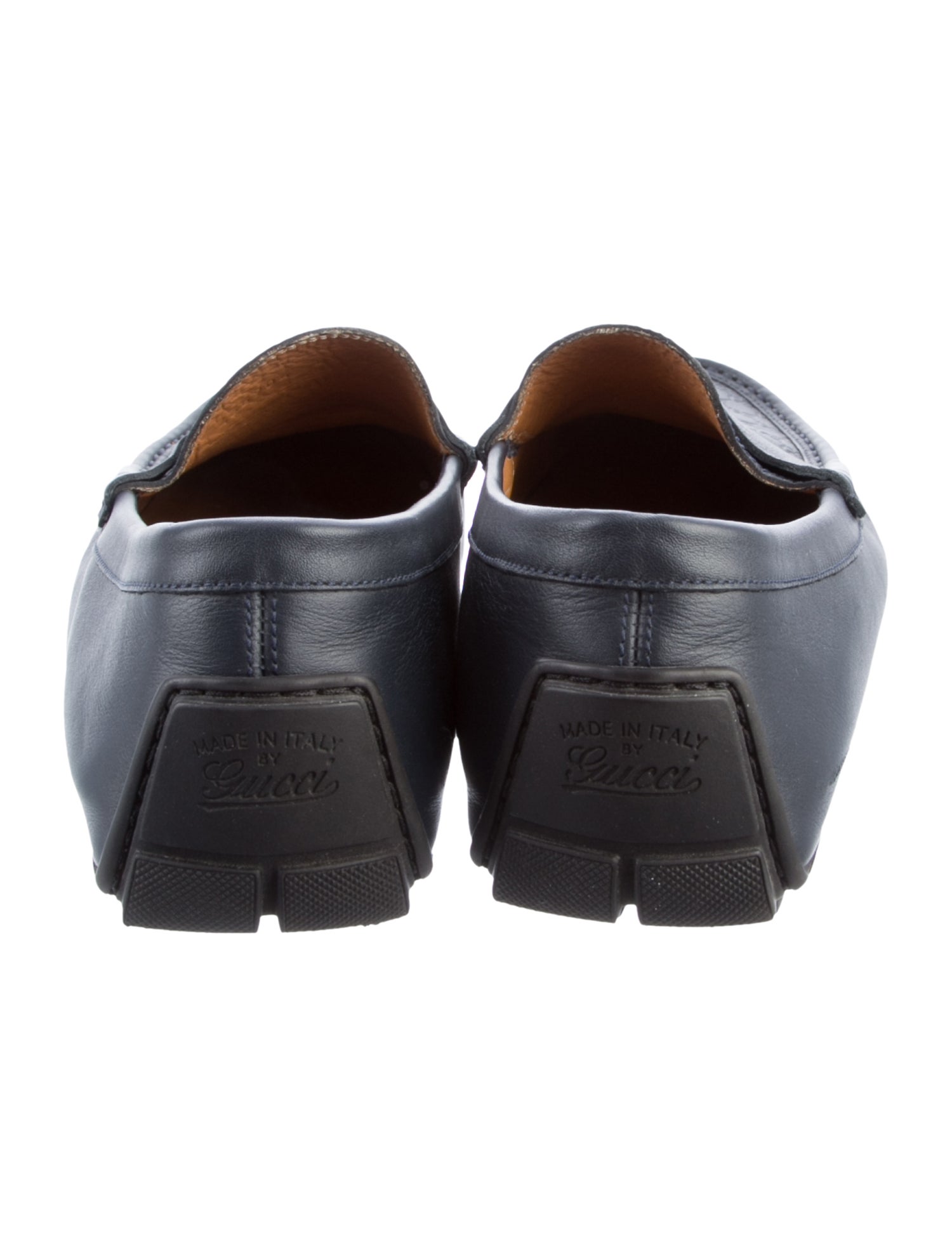 Microguccissima Pattern Leather Drivers