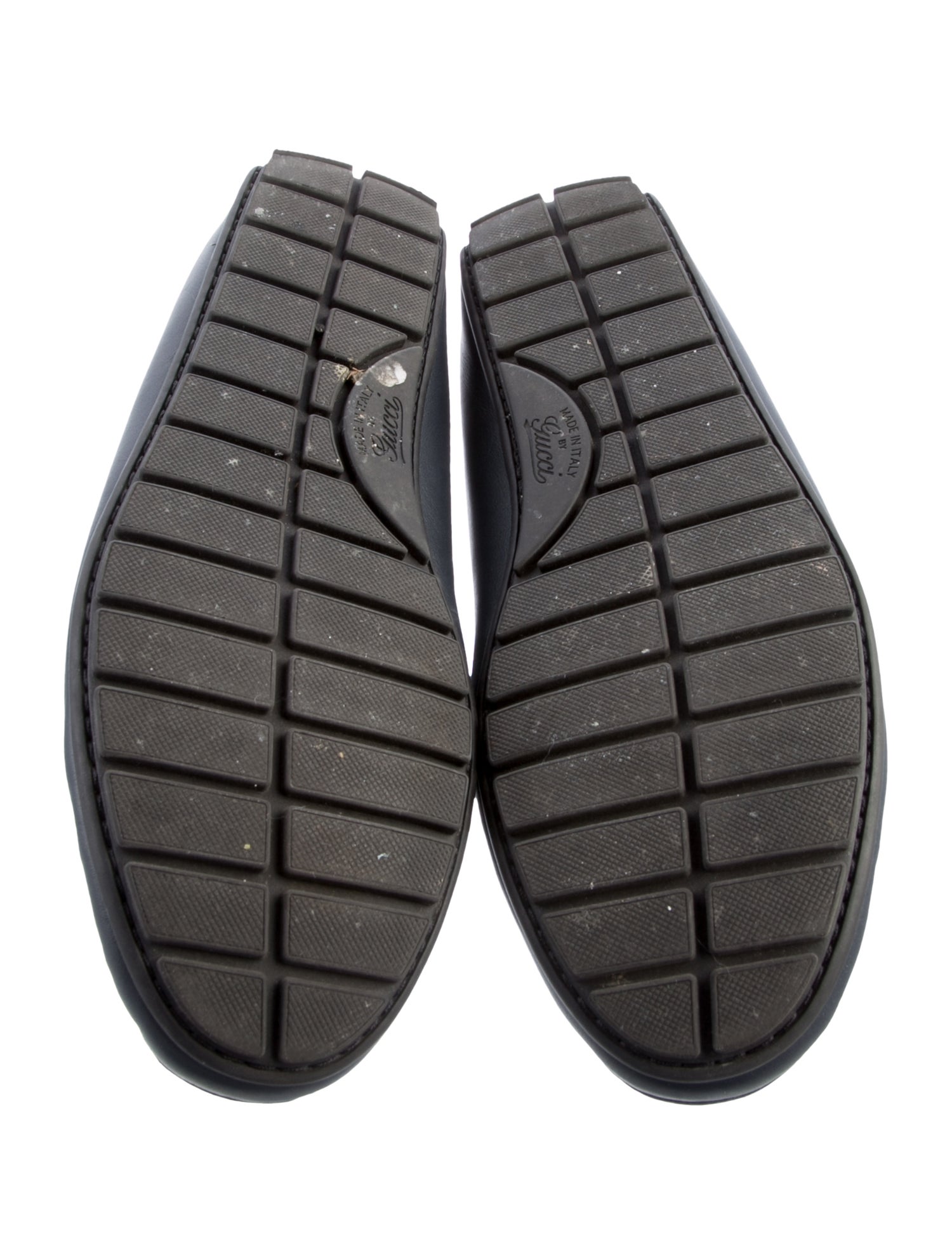 Microguccissima Pattern Leather Drivers