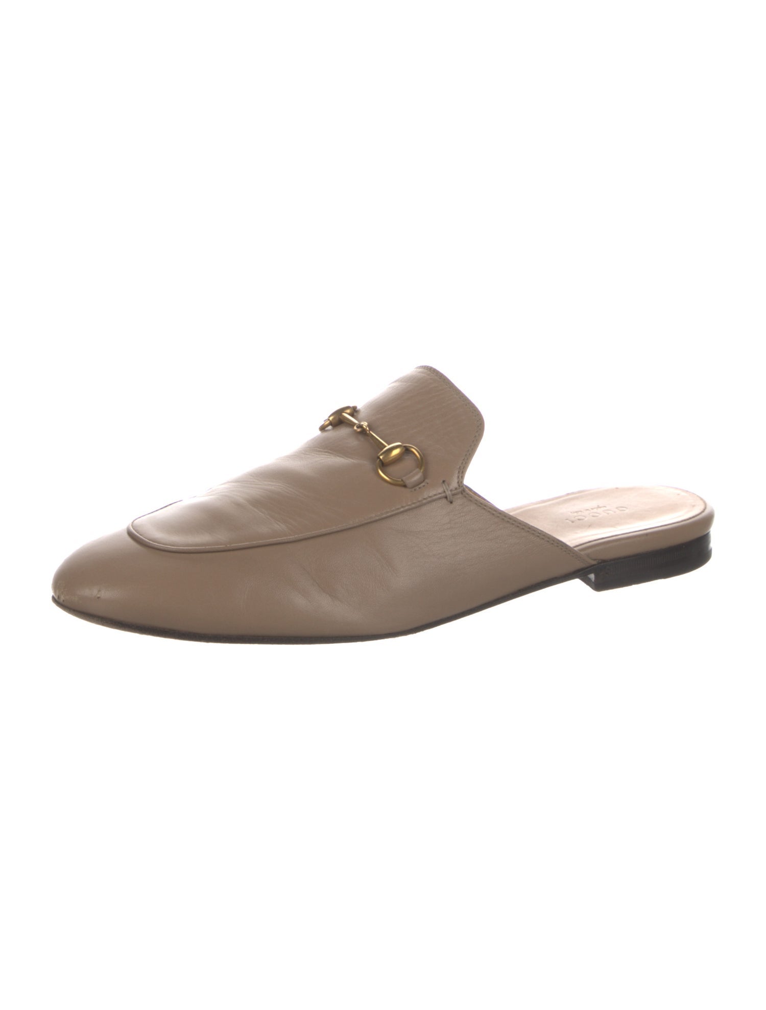 Gucci 1955 Horsebit Accent Leather Mules