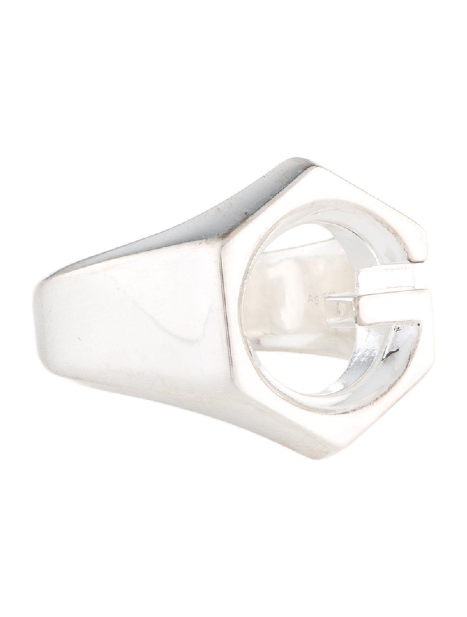 Gucci Geometric G Ring