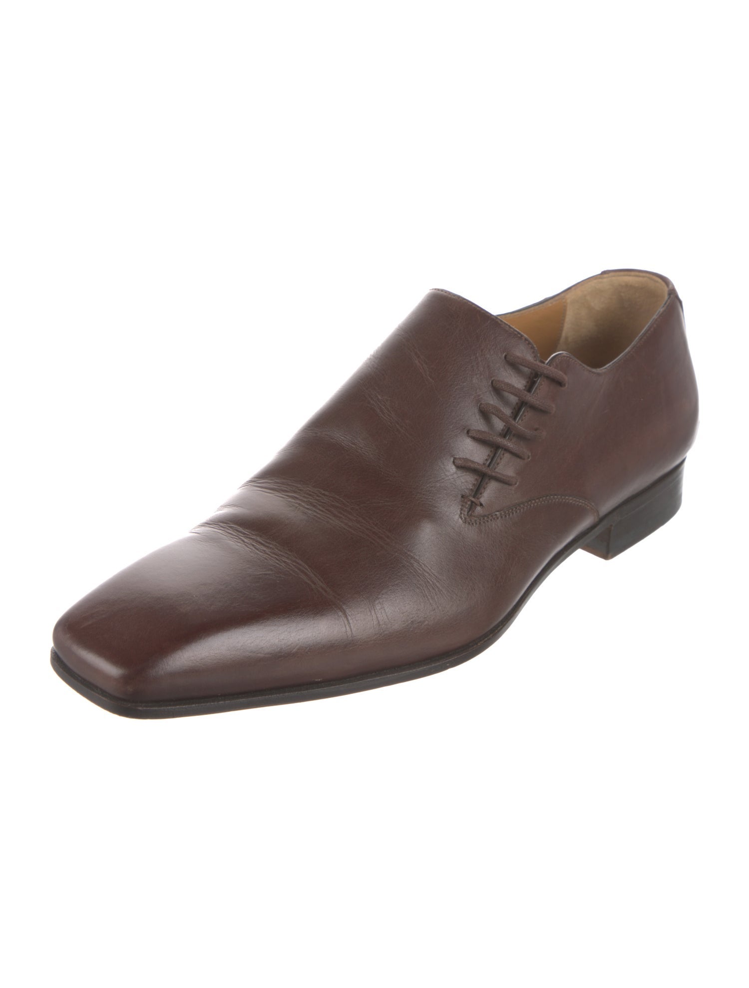 Gucci Leather Oxfords