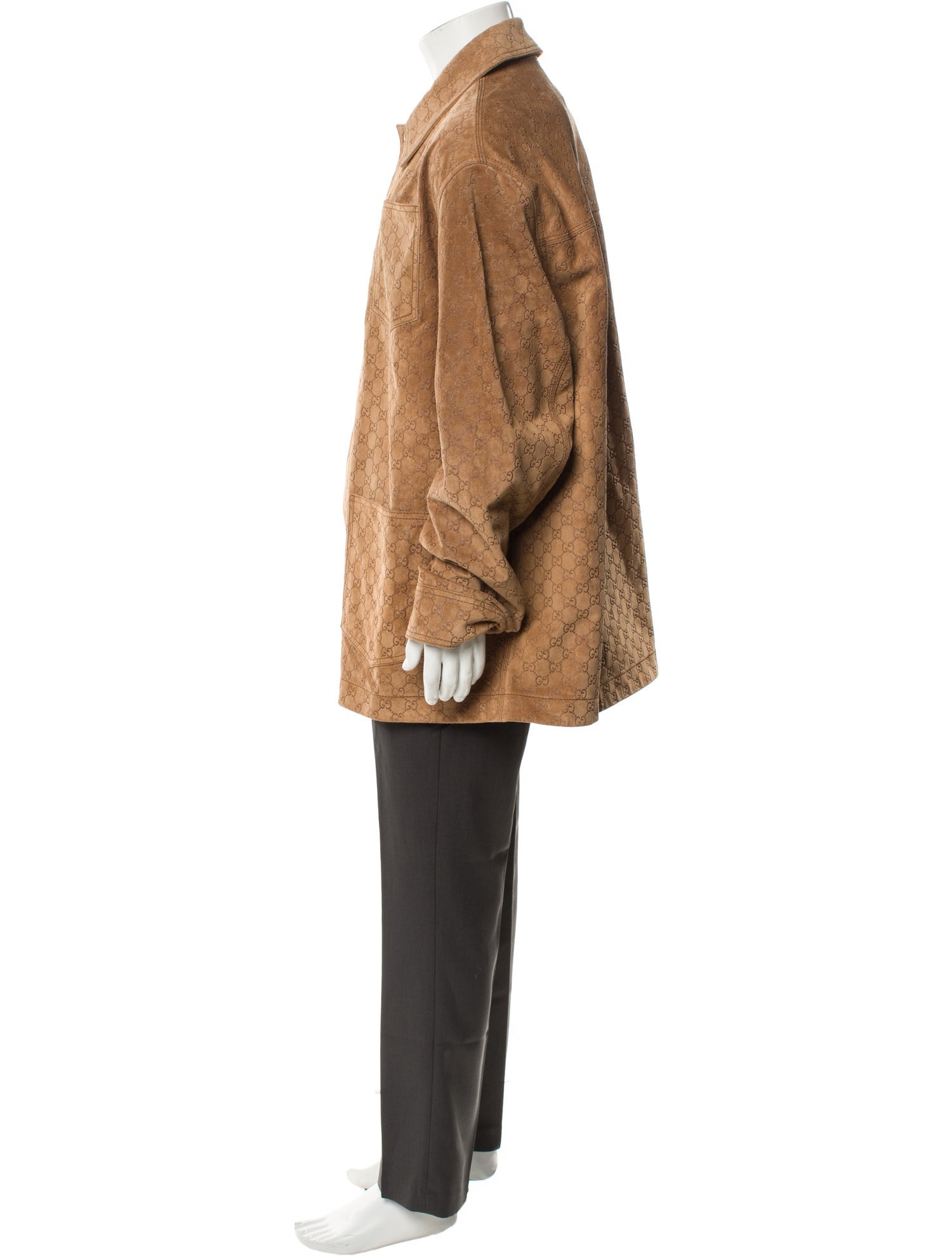 Gucci 2025 GG Signature Overcoat