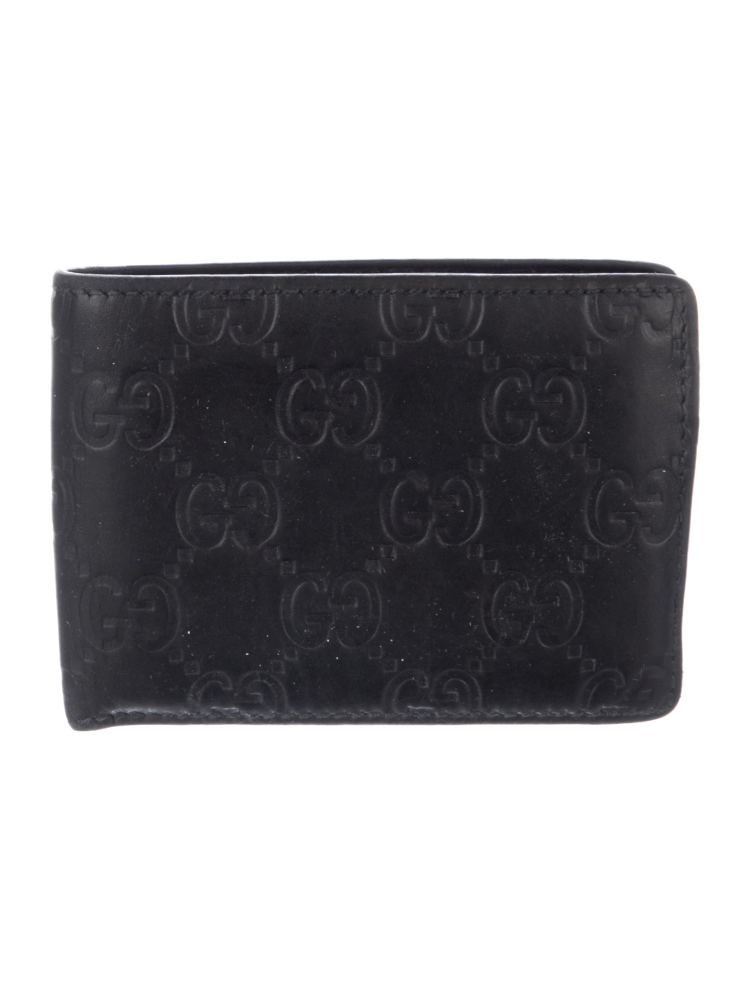 Gucci Bi-Fold GG Embossed Bifold Wallet