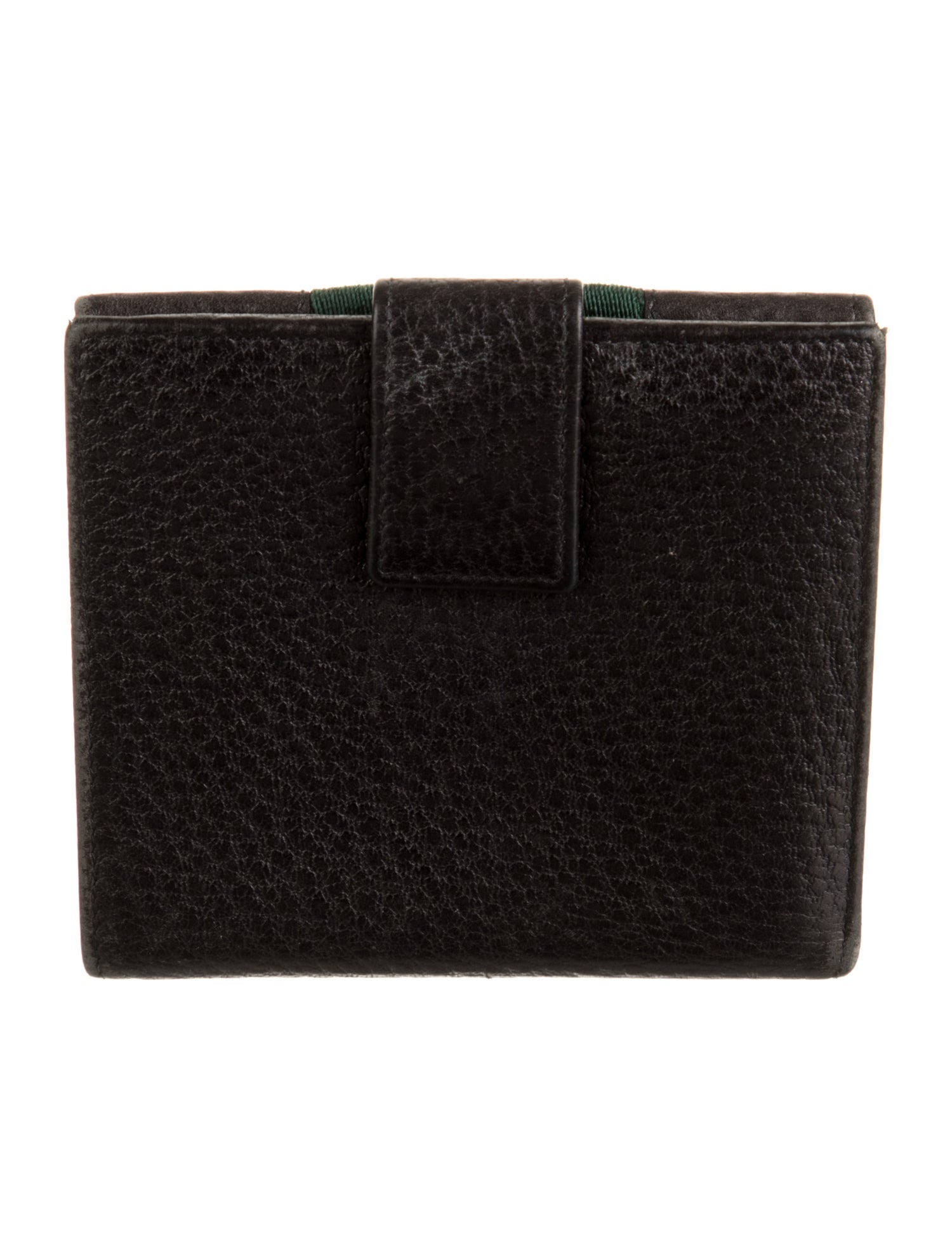 Gucci Vintage Web Accent Compact Wallet