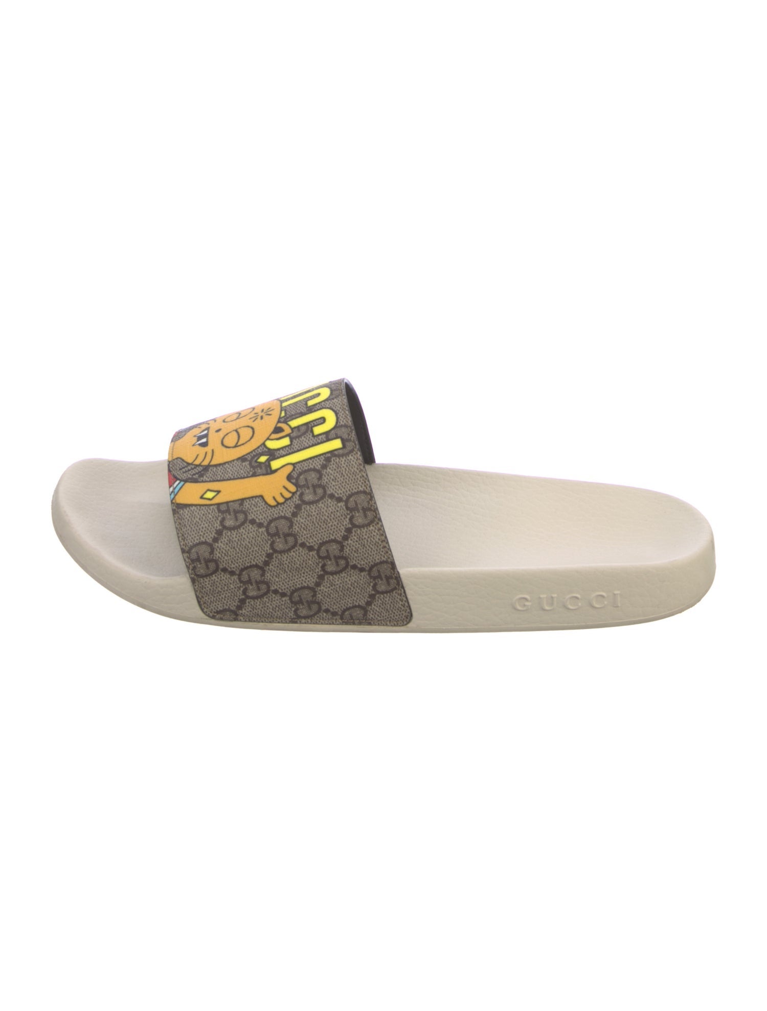 Gucci GG Signature Printed Slides