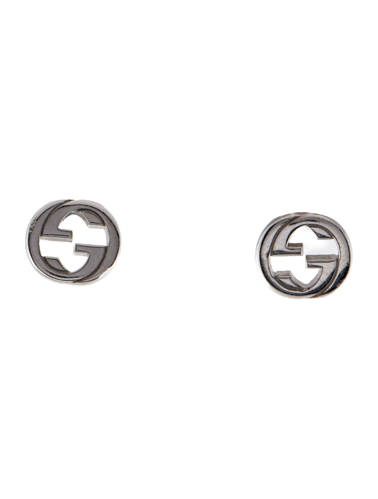 Gucci Interlocking G Stud Earrings