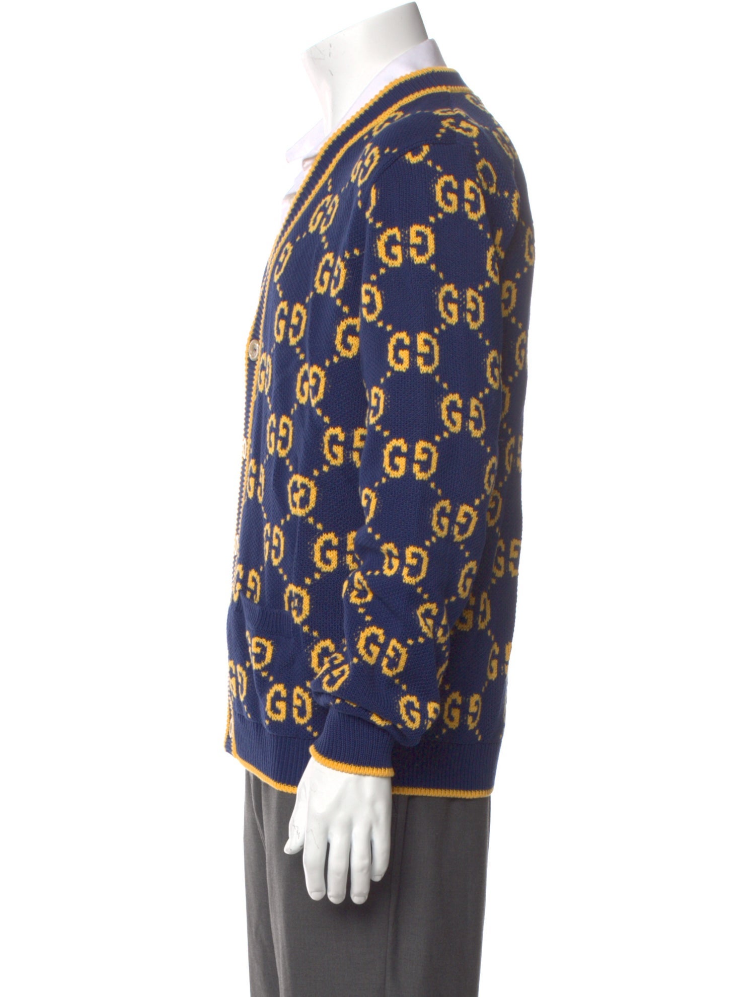 Gucci 2023 GG Logo Cardigan w/ Tags