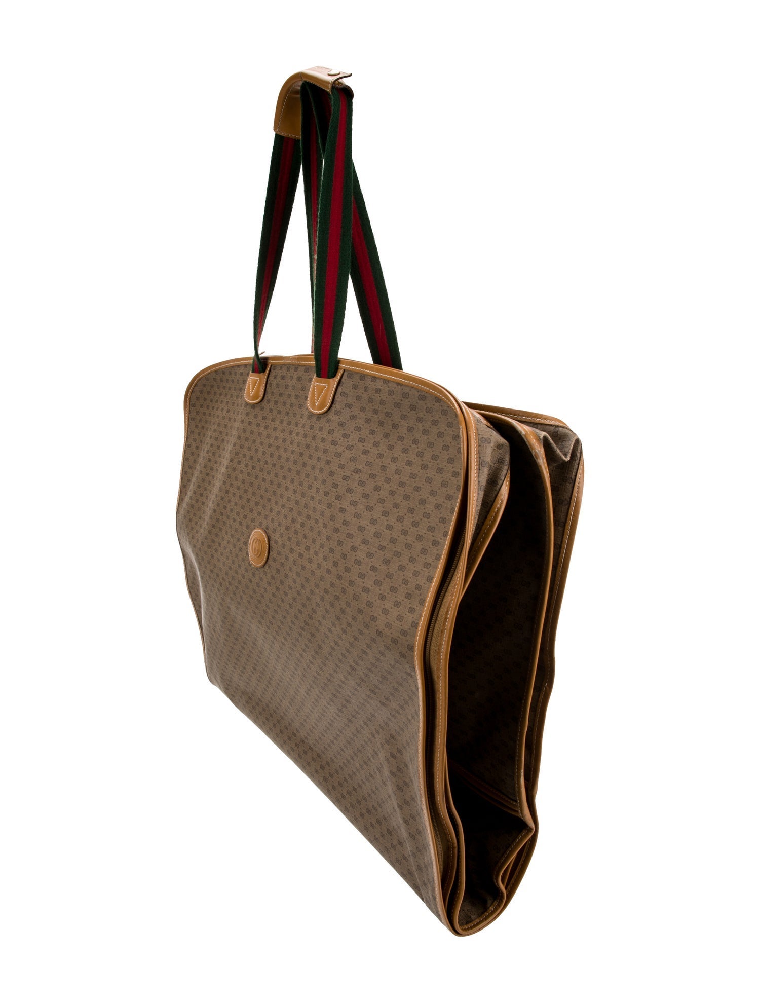 Gucci Web Garment Bag Vintage