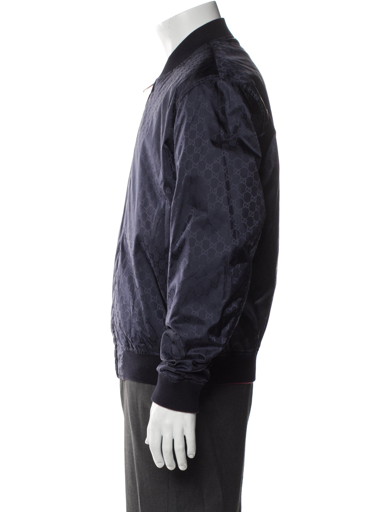 Gucci GG Nylon Bomber Jacket