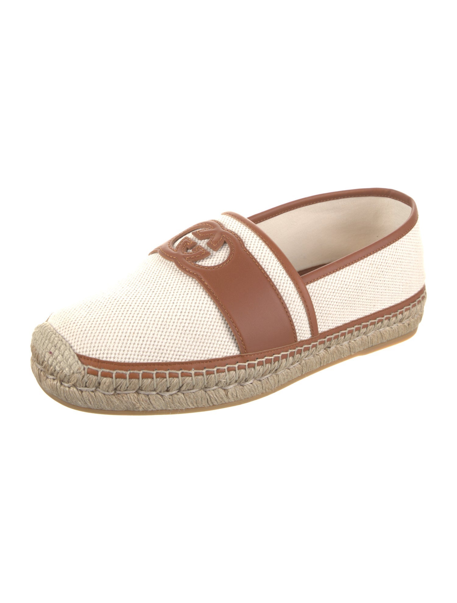 Gucci Canvas Colorblock Pattern Espadrilles w/ Tags