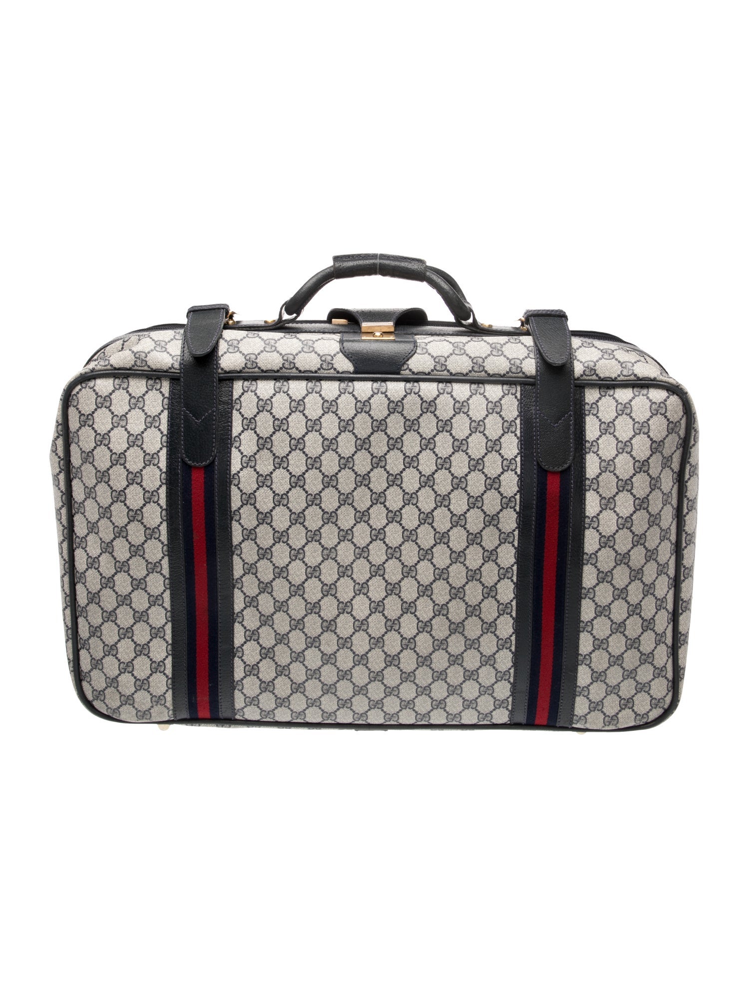 Gucci GG Plus Sylvie Web Suitcase