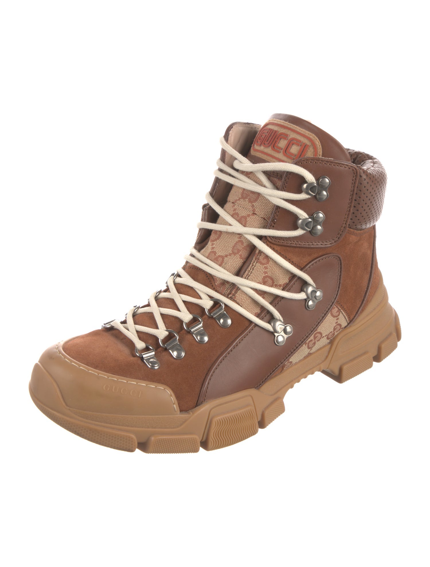 Gucci Suede Hiking Boots