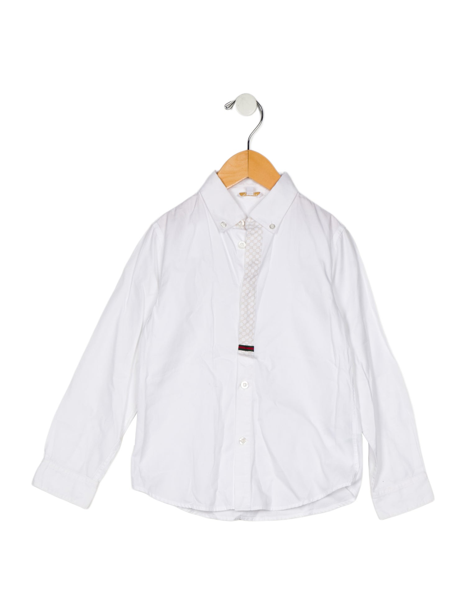 Gucci Toddler Bys' Button-Up Long Sleeve Shirt