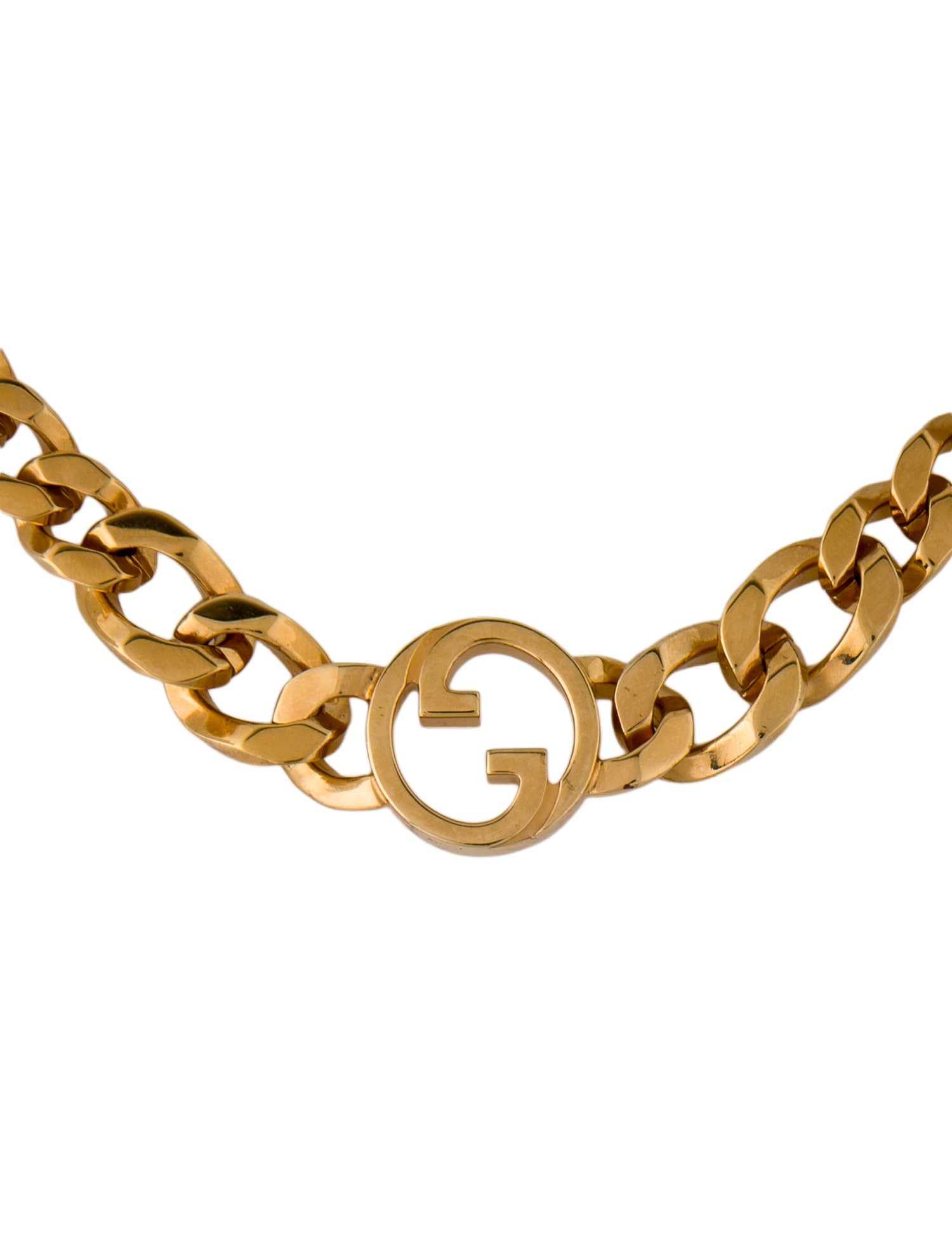 Gucci Blondie GG Chain Necklace