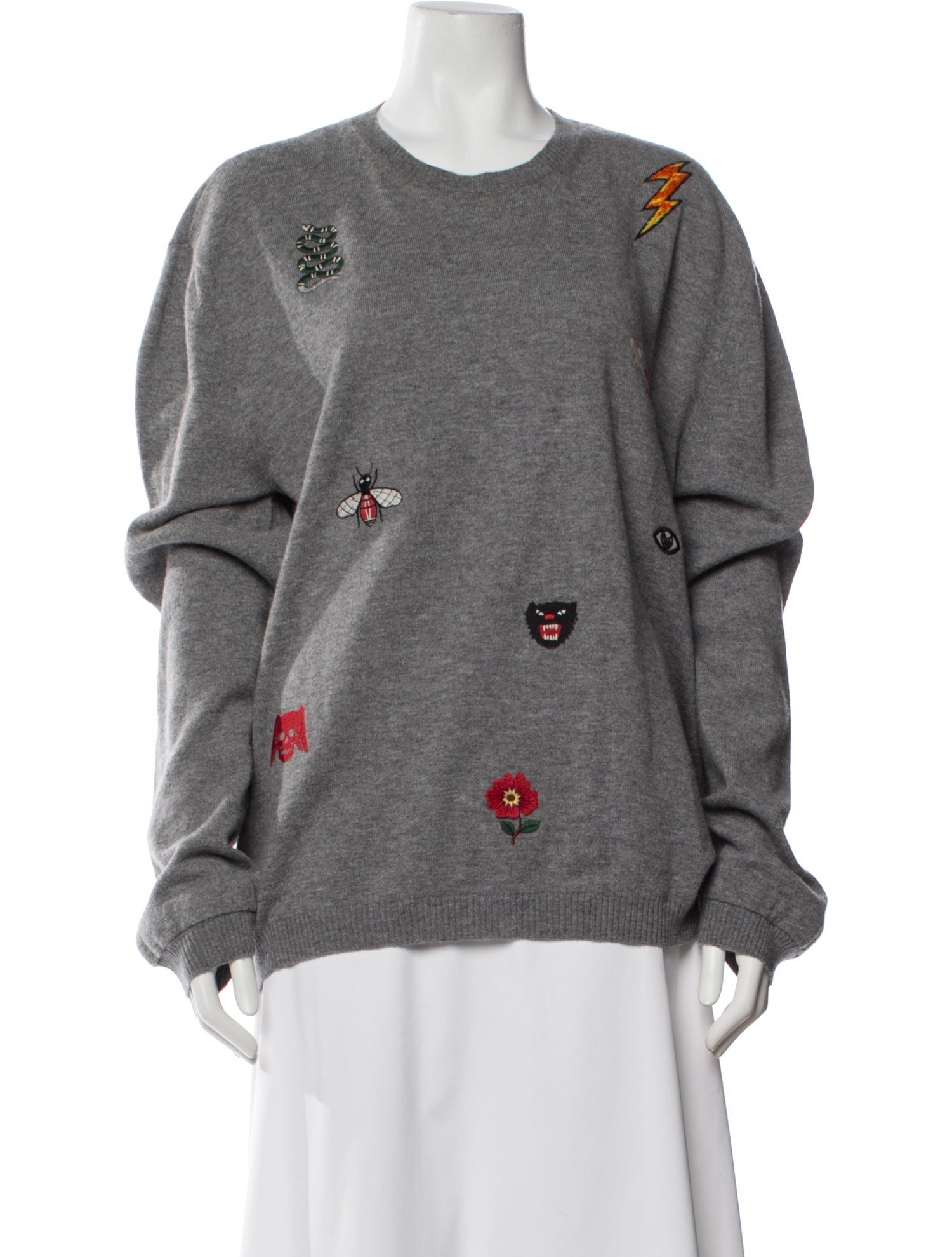 Gucci Wool Printed Sweater