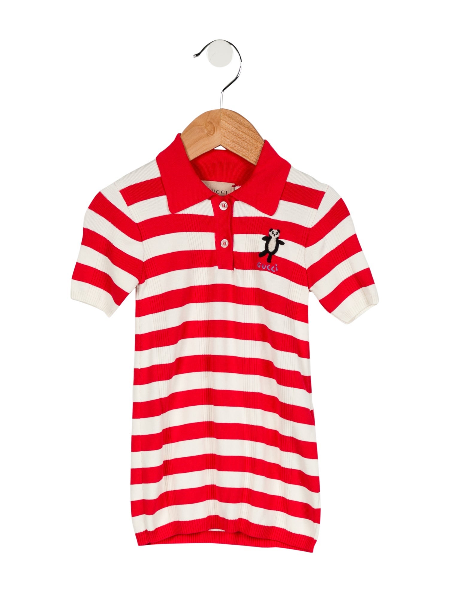 Gucci Toddler Girls' Striped Polo Dress