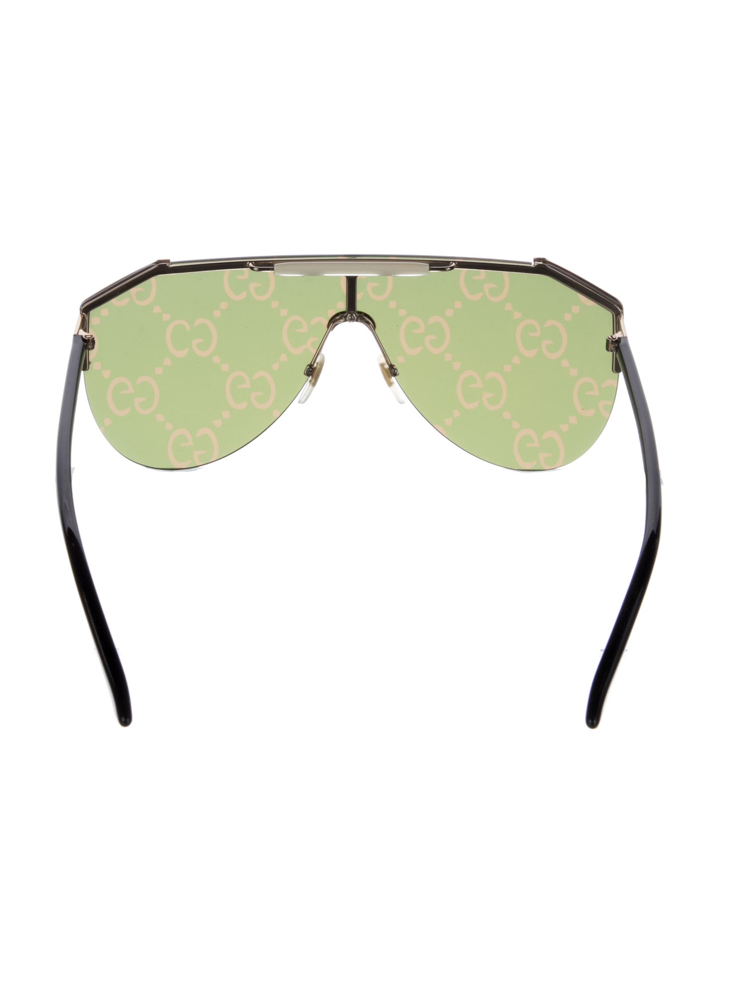 Gucci Shield Mirrored Sunglasses
