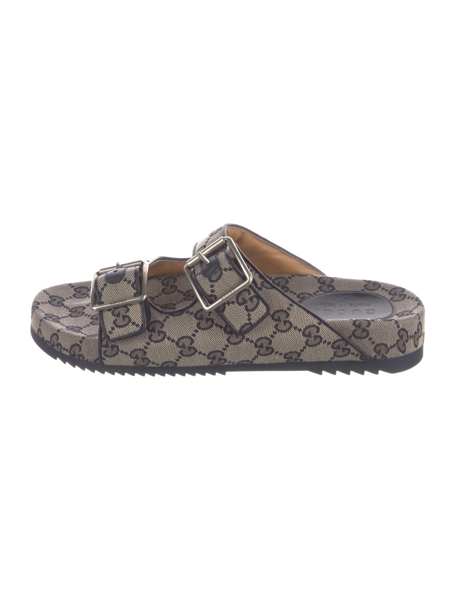 Gucci GG Canvas Canvas Slides