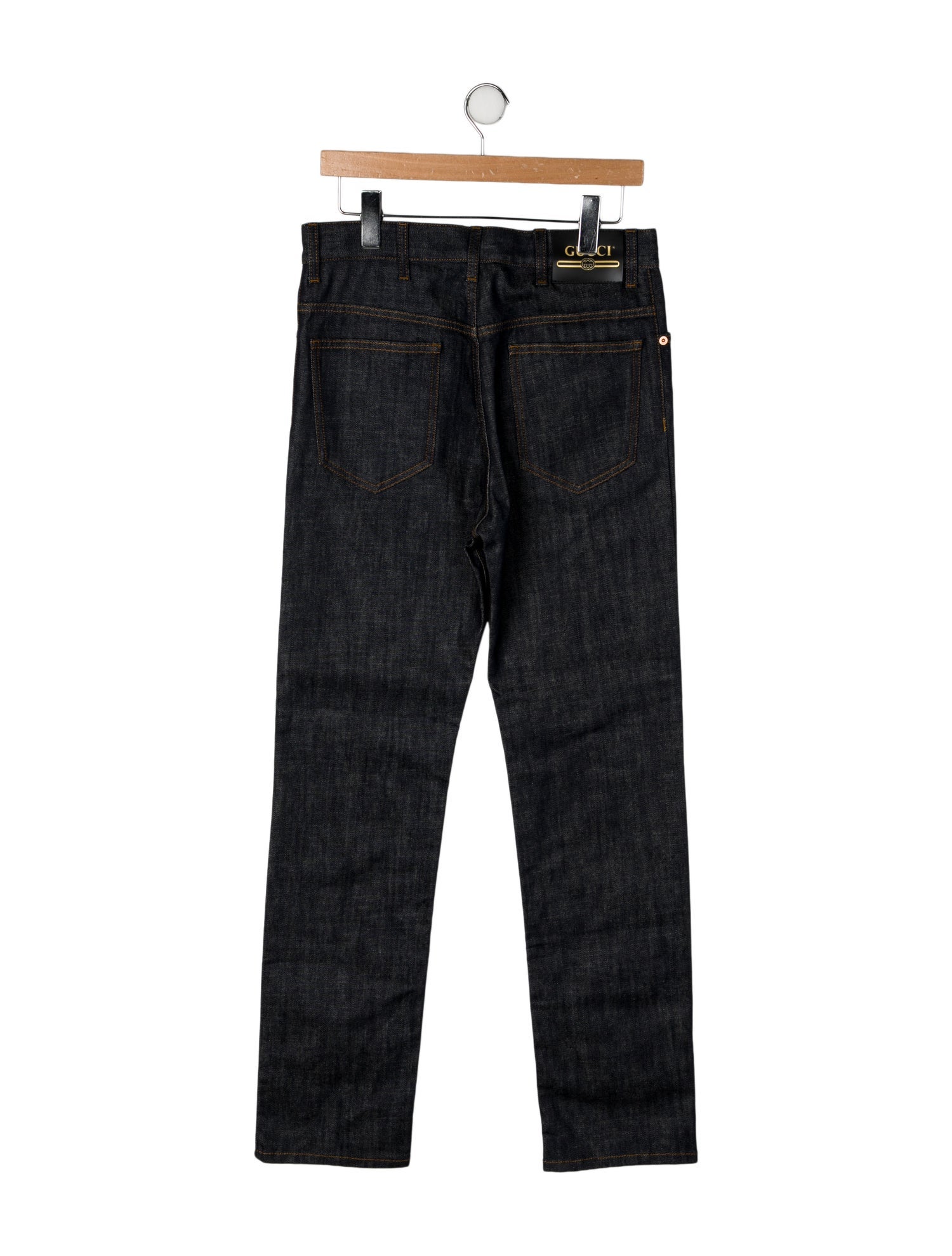 Gucci Interlocking G Logo Skinny Jeans