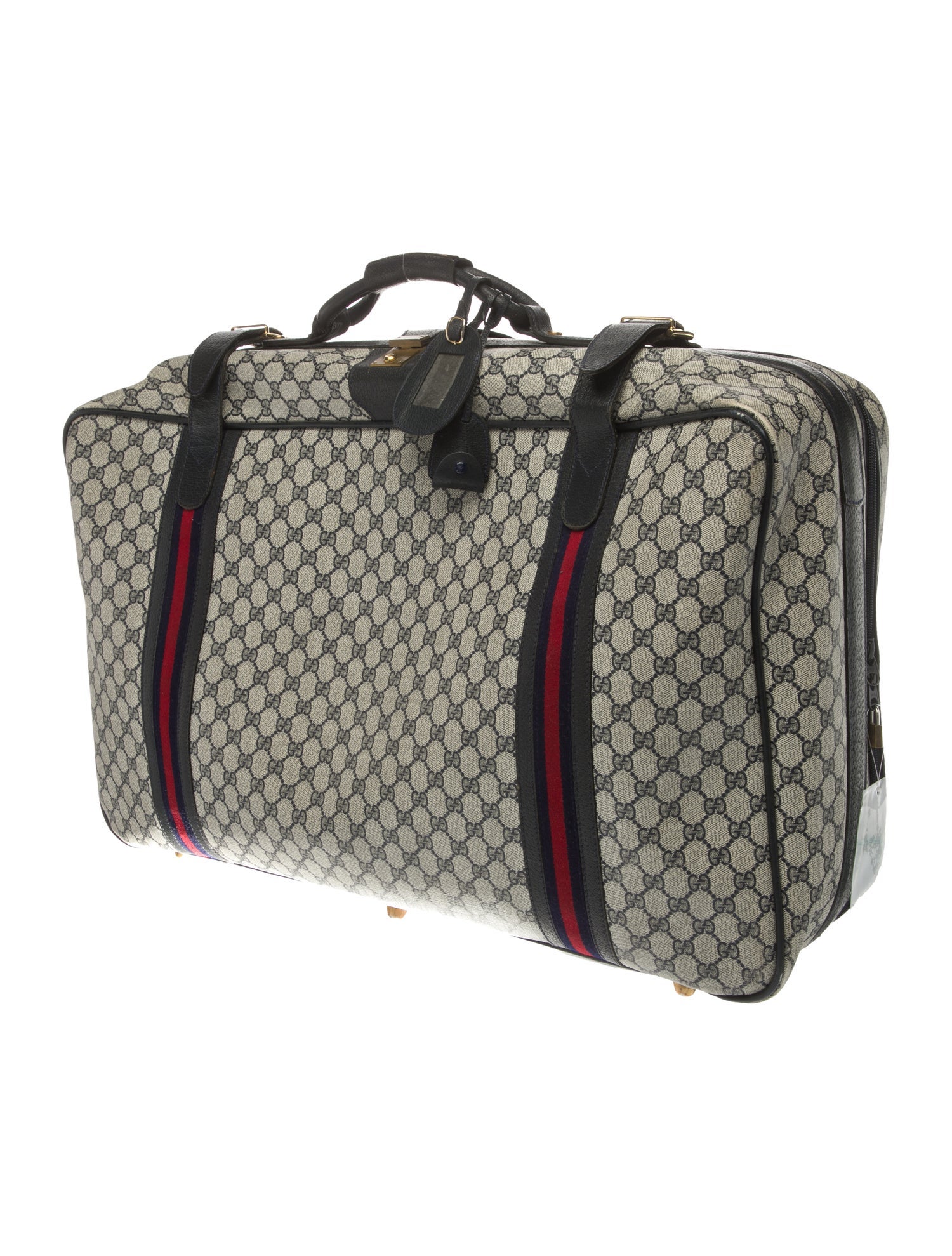 Gucci GG Plus Sylvie Web Suitcase