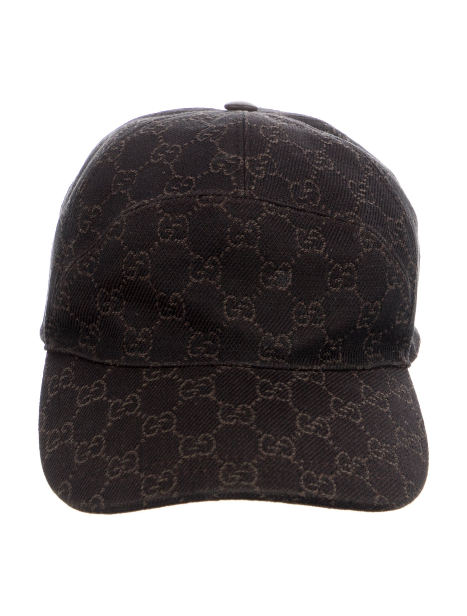 Gucci Cotton blend brown baseball hat