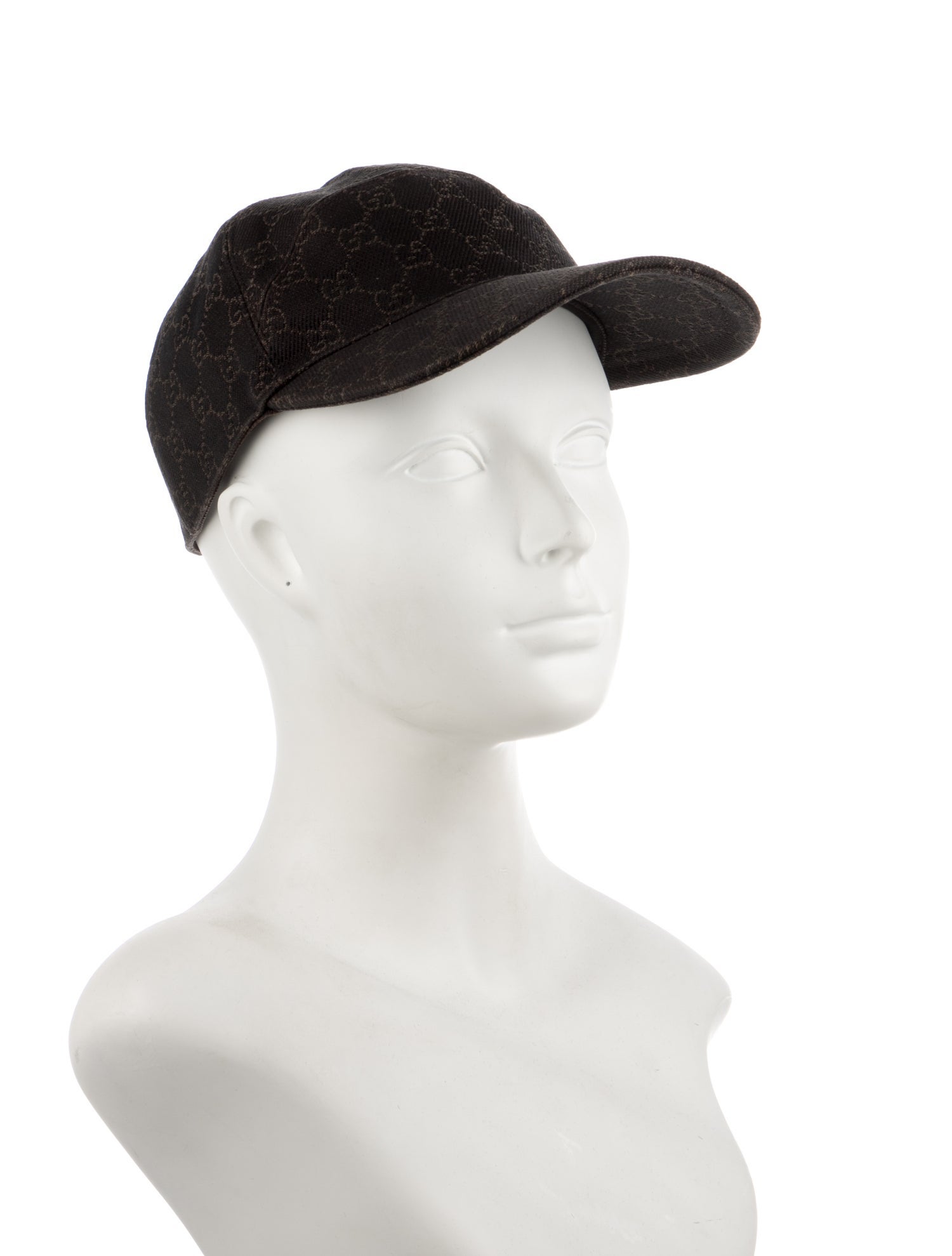 Gucci Cotton blend brown baseball hat
