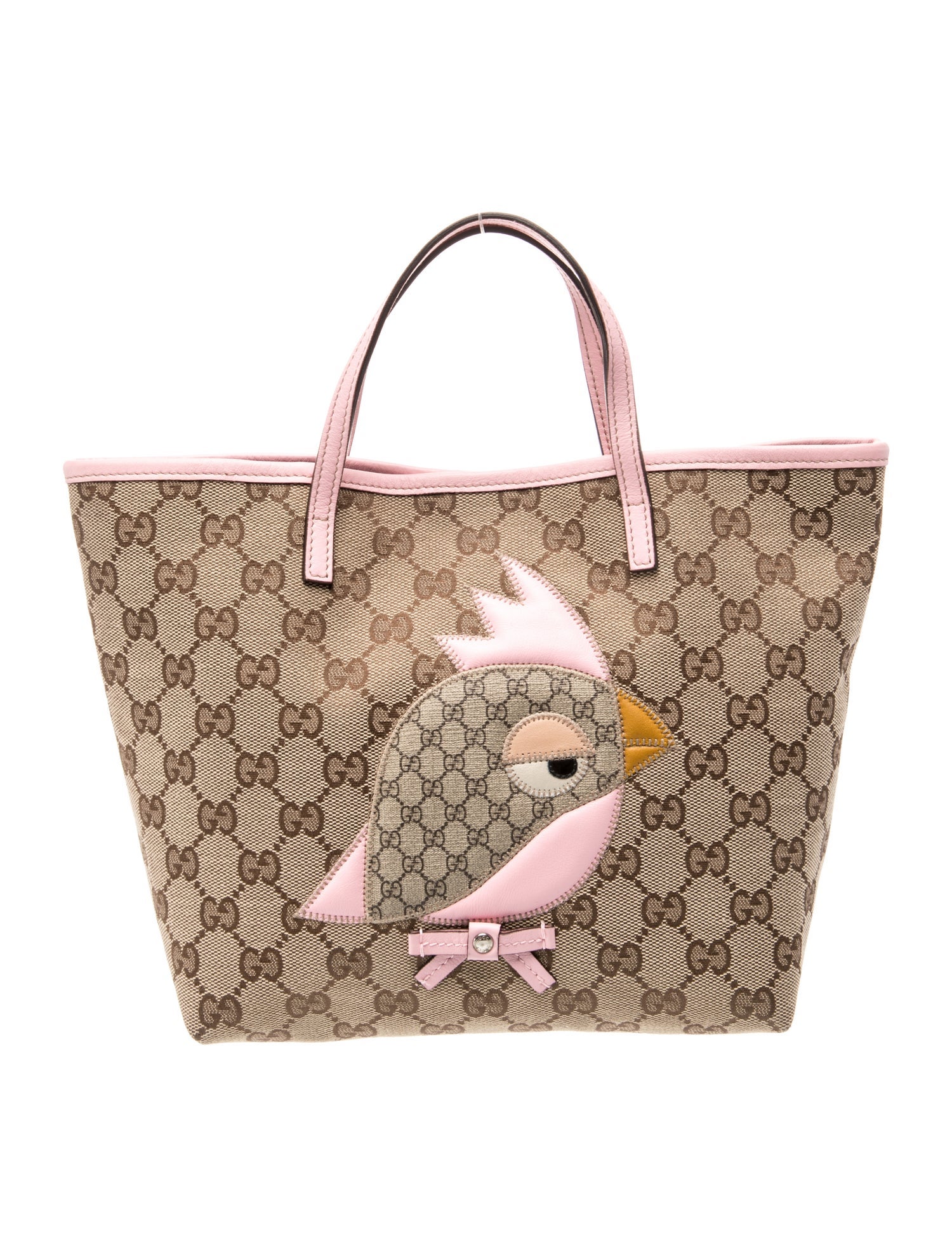 Gucci Girls' GG Canvas Tote