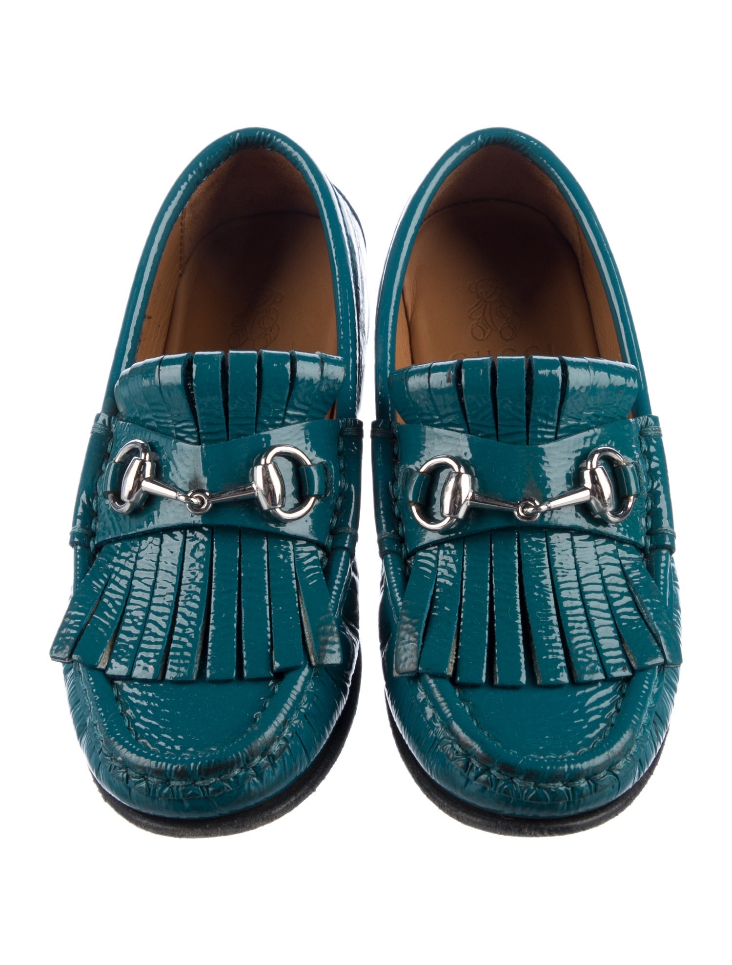 Gucci Kids Girls Fringe Moccasin