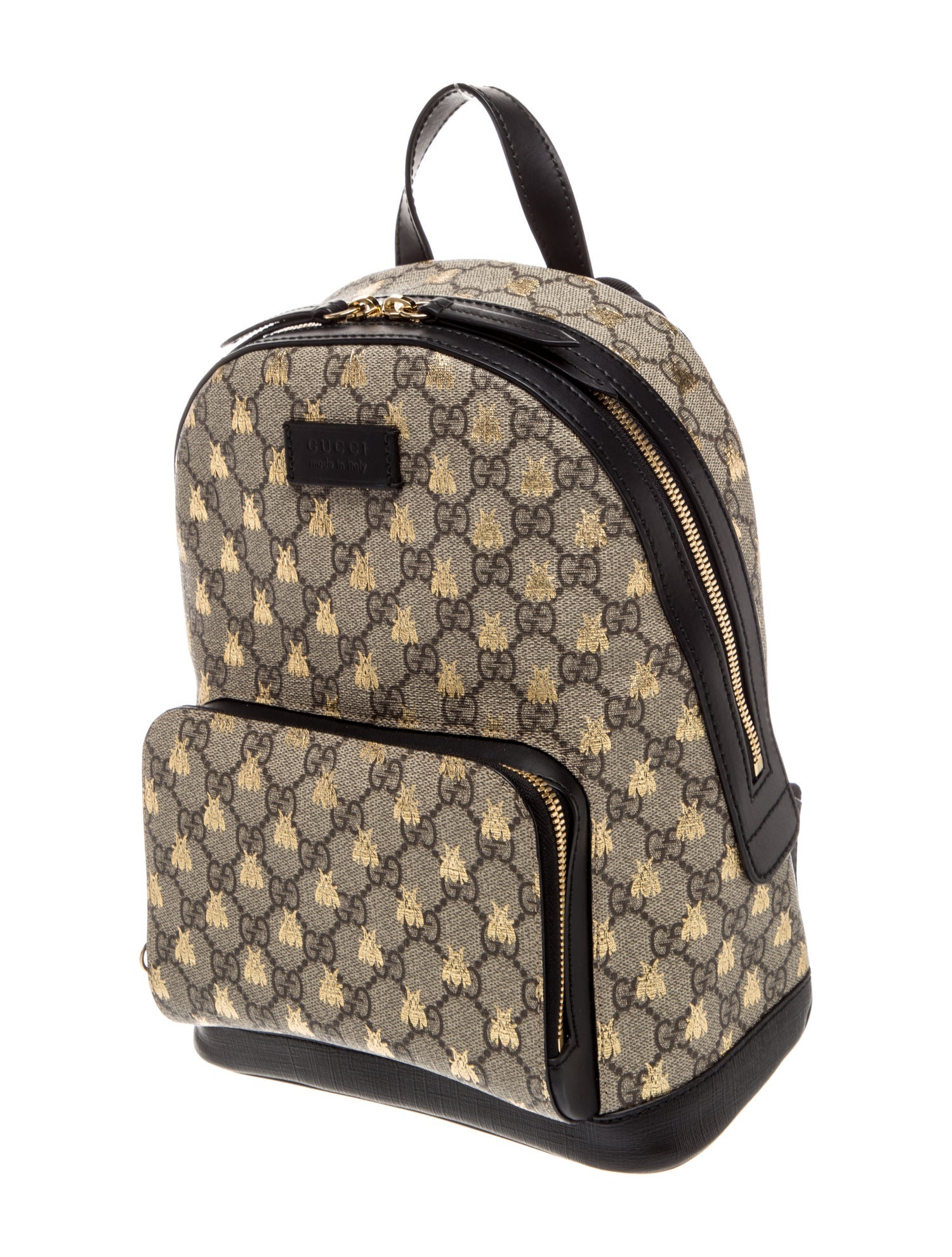 Gucci GG Supreme Supreme Bee Backpack Small