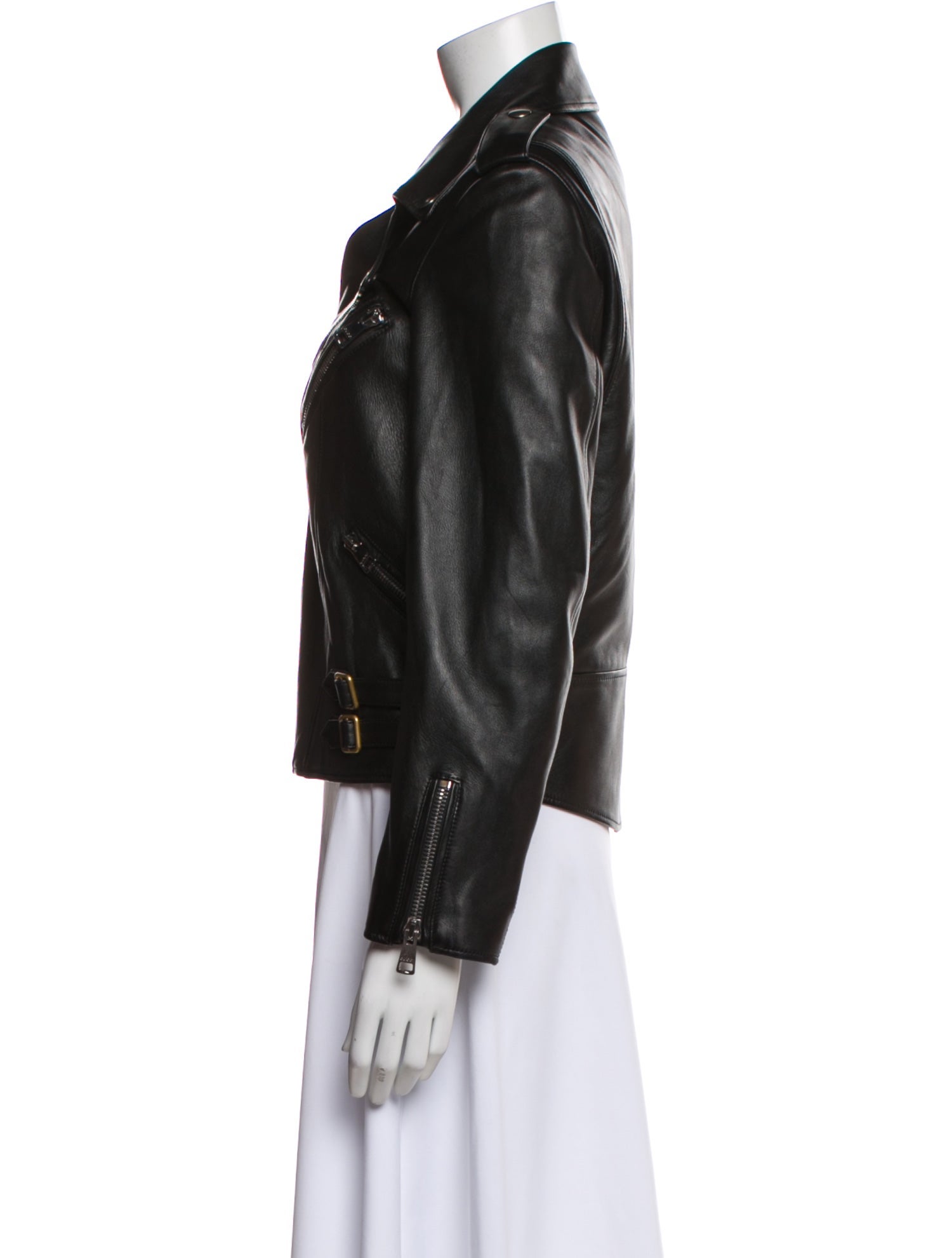 Gucci Leather Biker Jacket