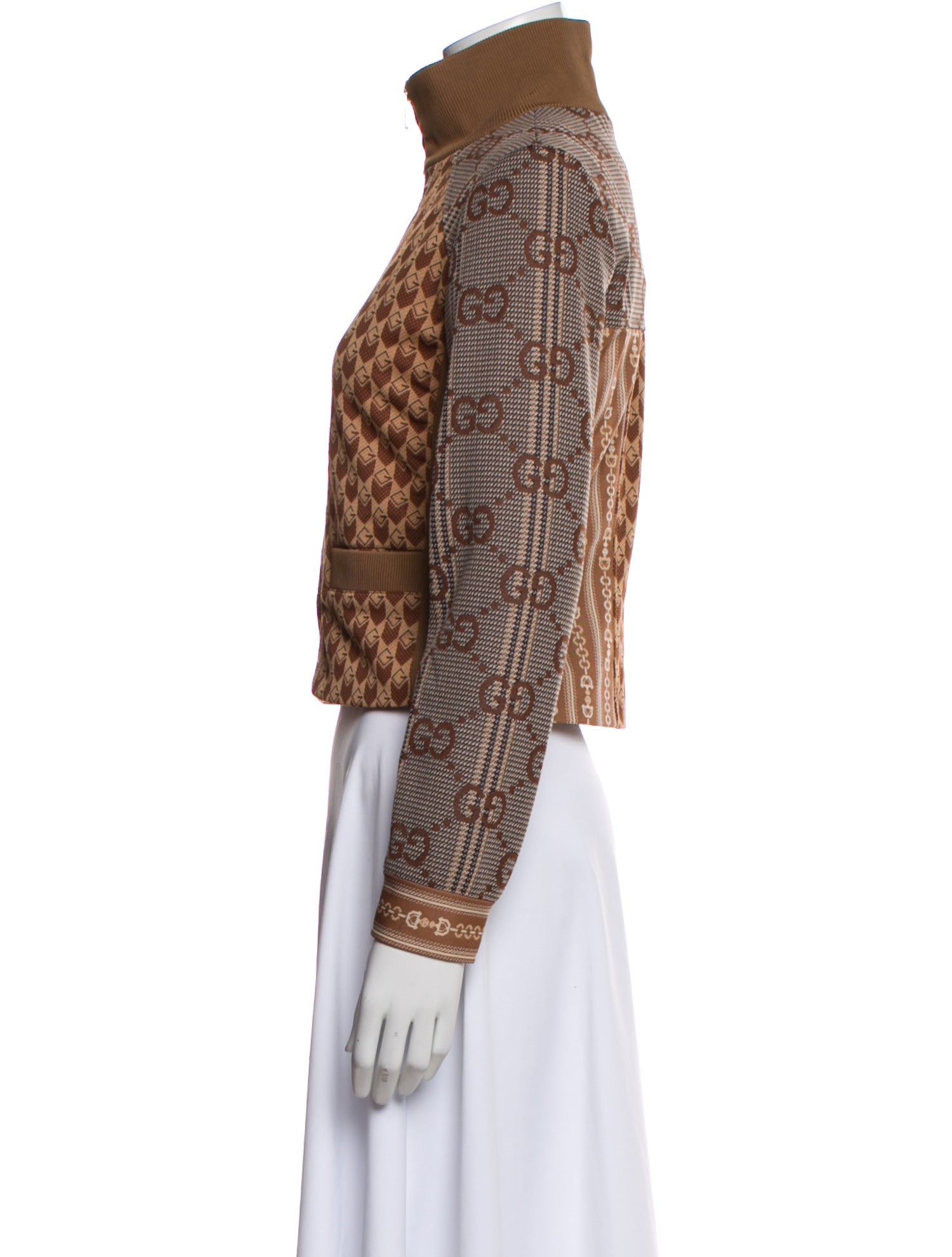 Gucci 2024 Printed Biker Jacket w/ Tags