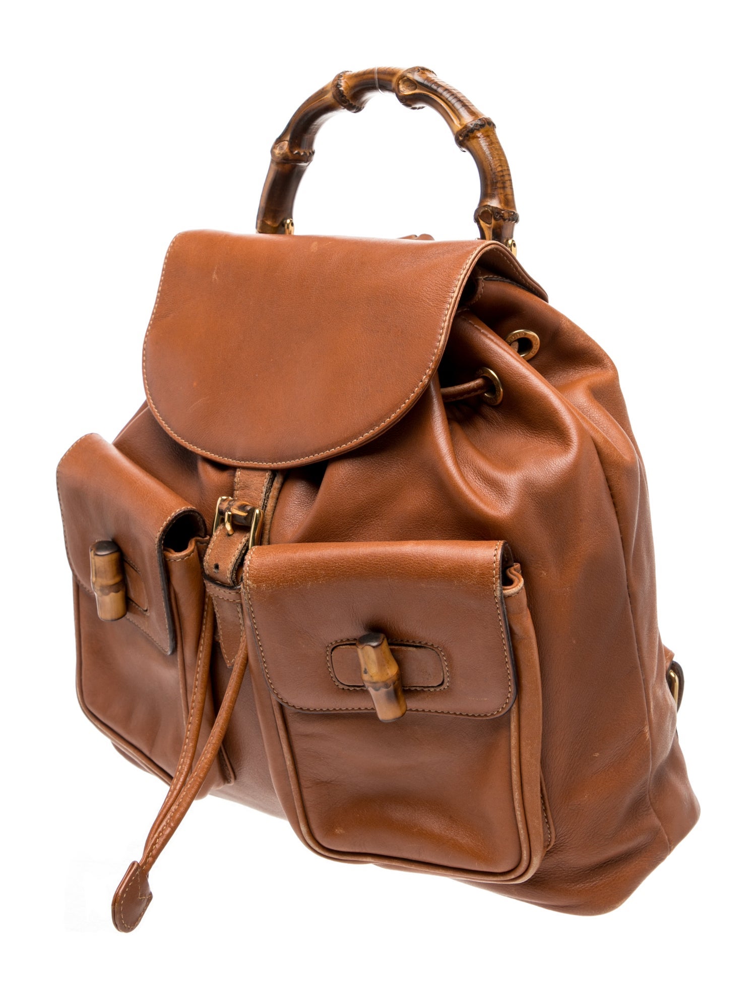 Gucci Bamboo Backpack Vintage