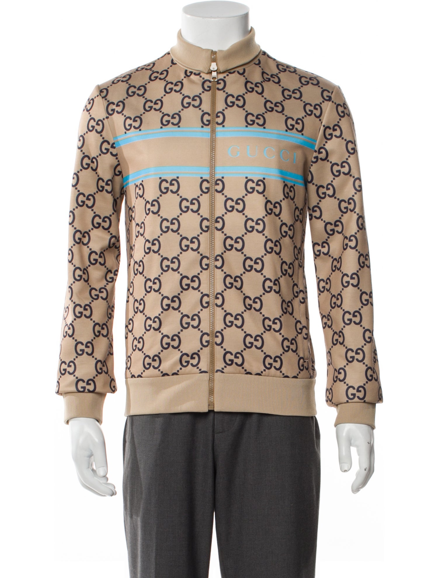Gucci 2024 GG Logo Windbreaker