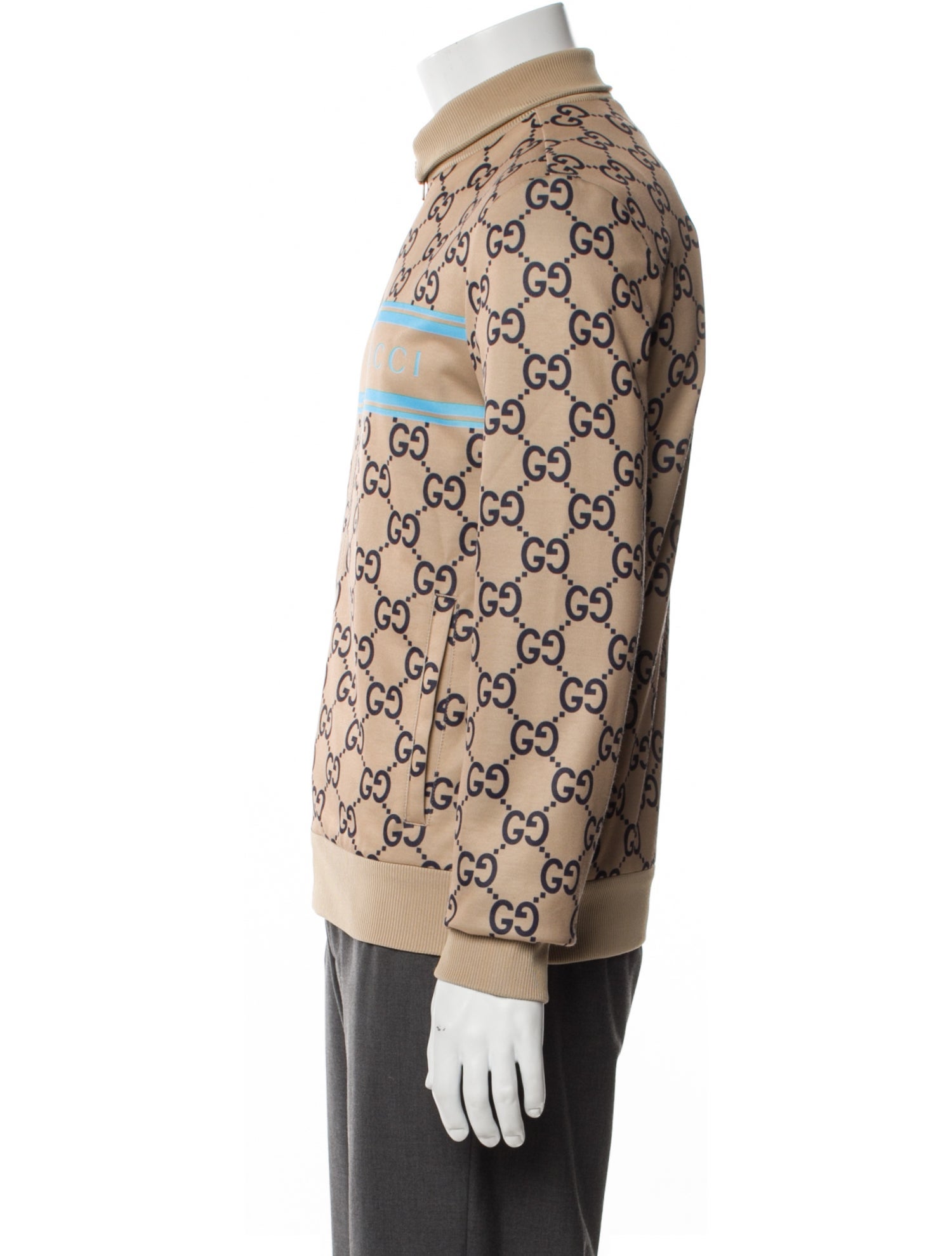Gucci 2024 GG Logo Windbreaker