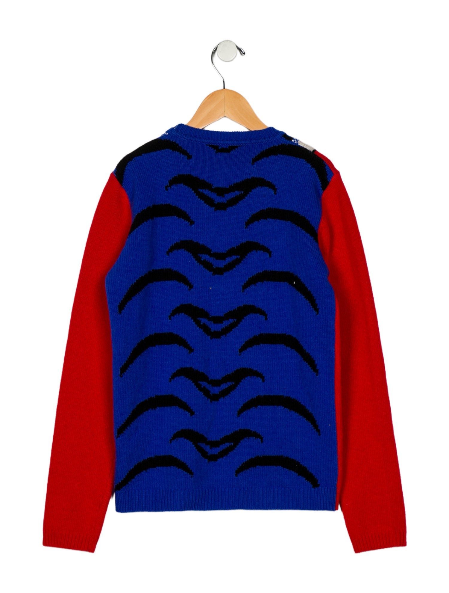 Gucci Boys' Wool Tiger Knit Sweater
