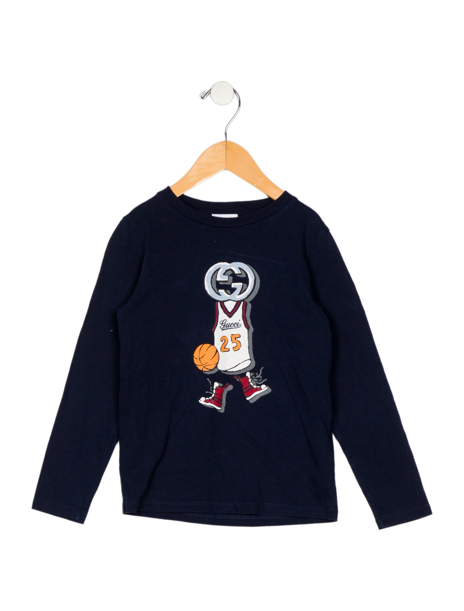 Gucci Graphic Print :Long Sleeve T Shirt