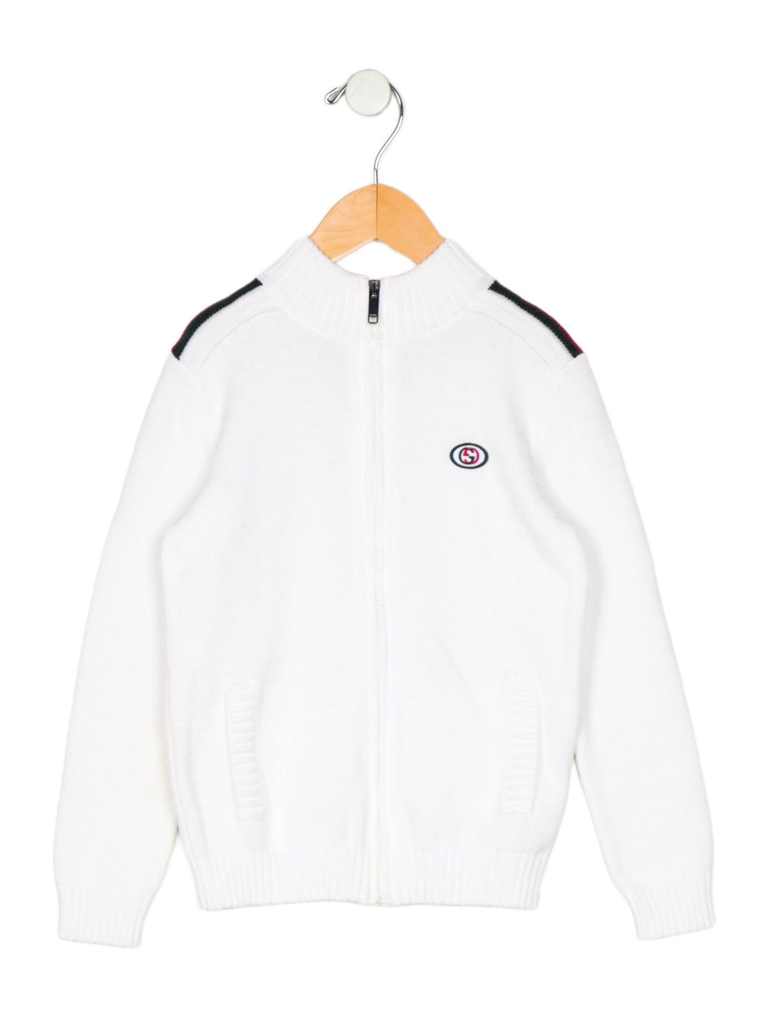 Gucci Kids Zip Up Sweater