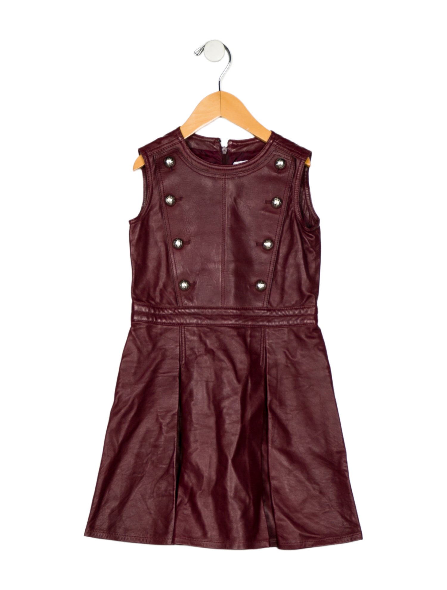 Gucci Girls Leather Dress