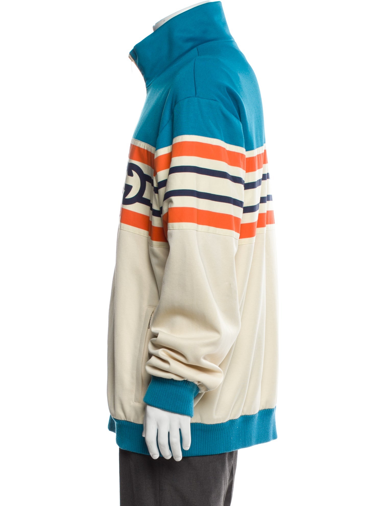 Gucci 2022 Interlocking G Logo Bomber Jacket